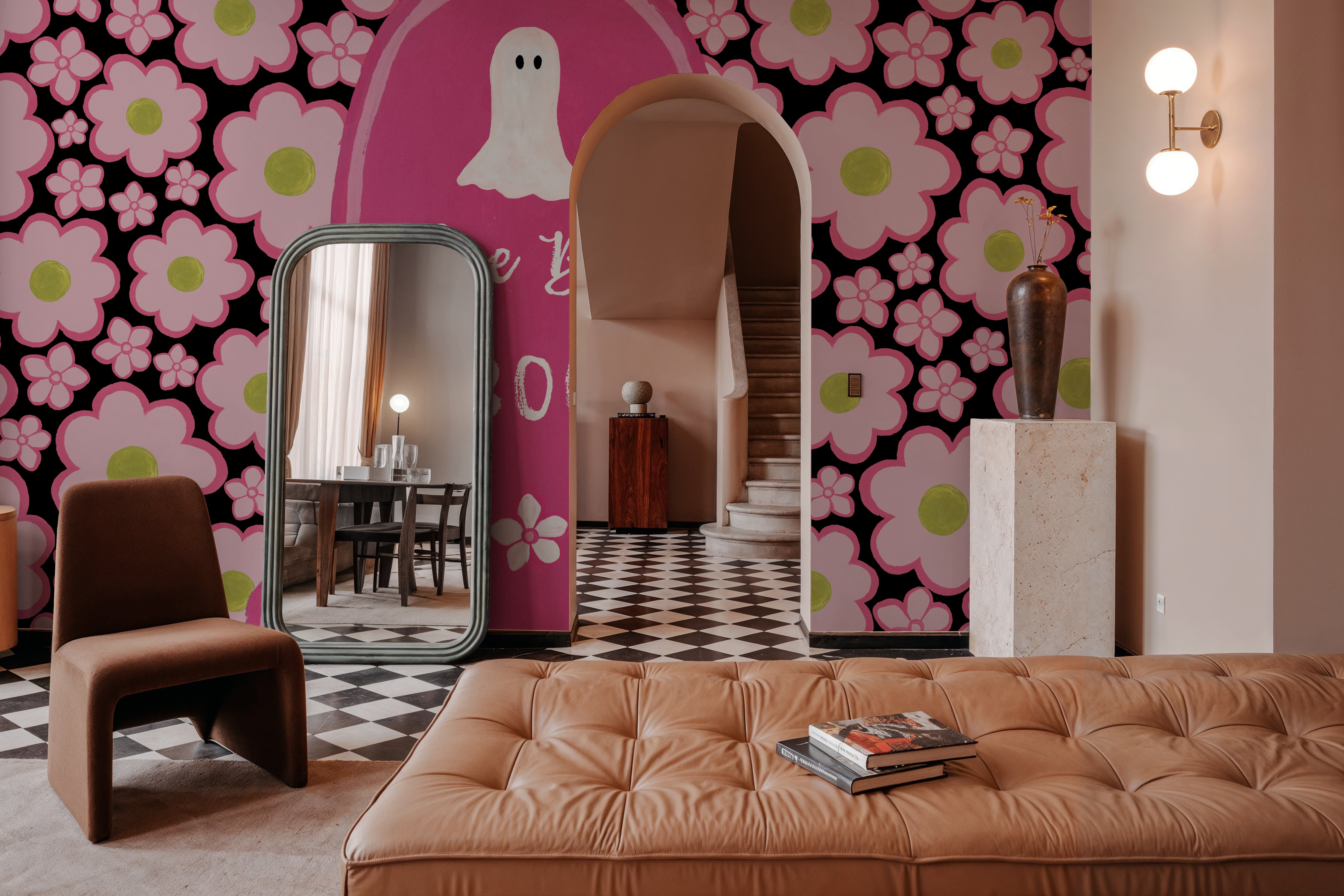 Hallo-Retro X, Wallpaper