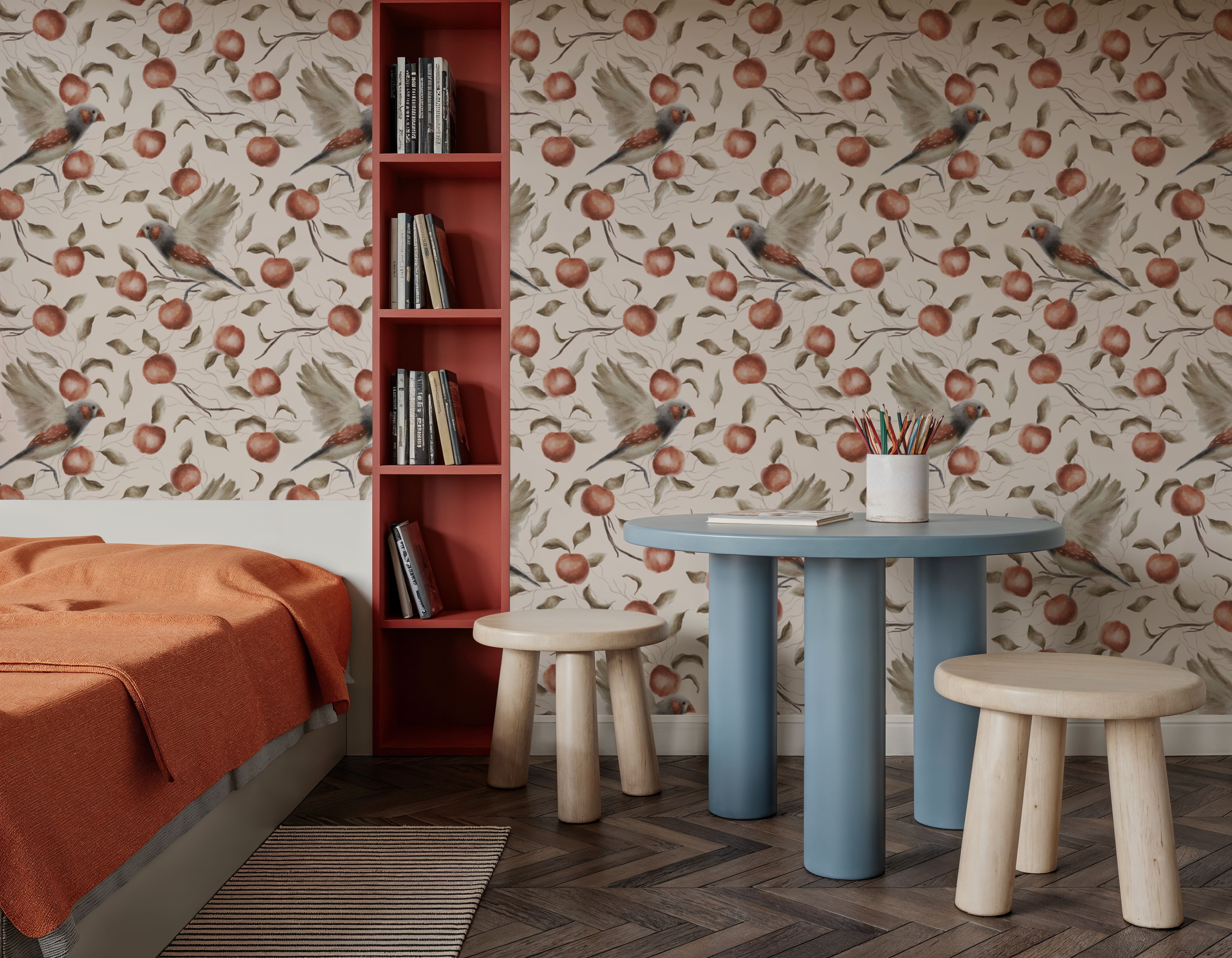 Chaffinchs And Apples