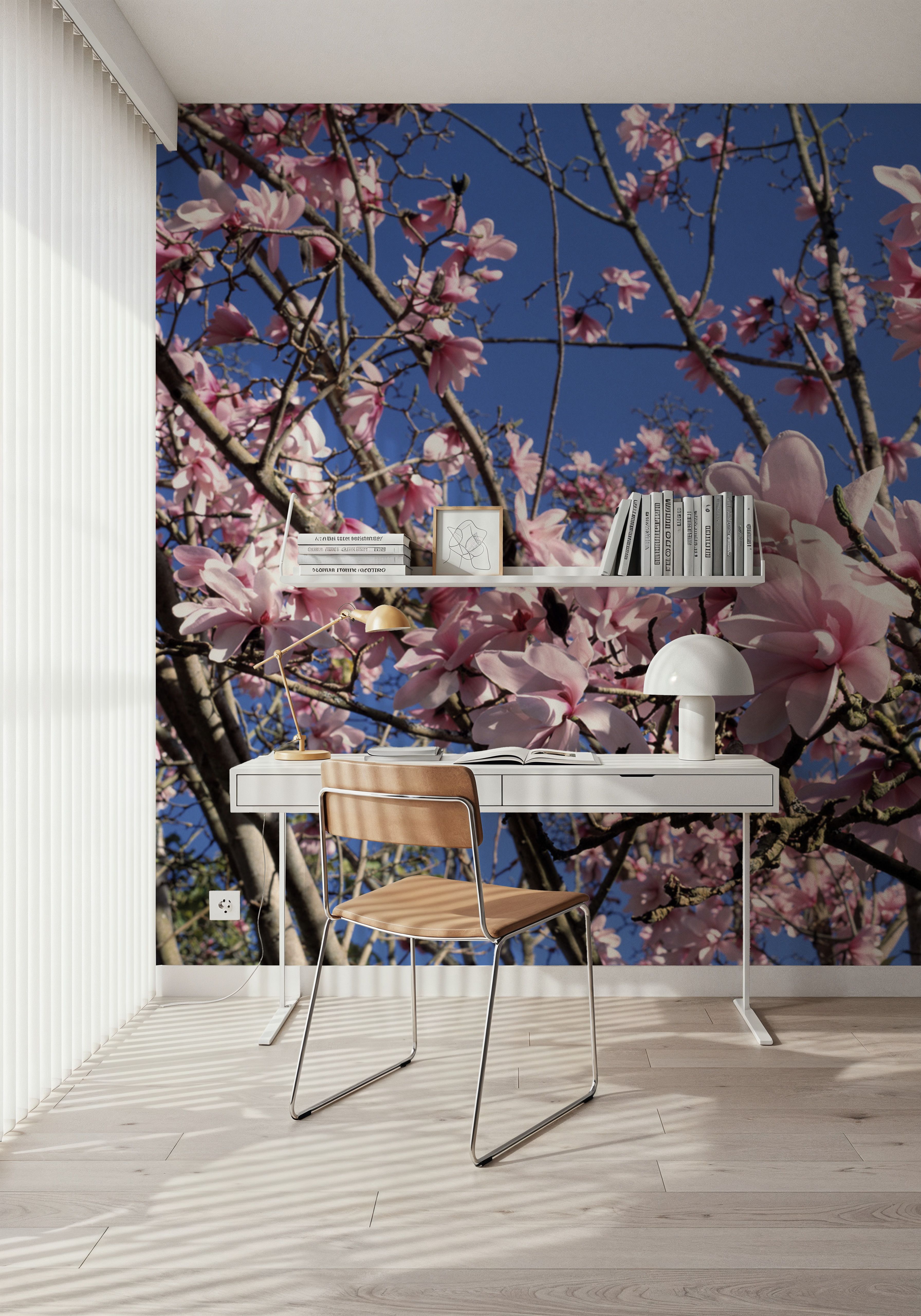 Blush Magnolia Sky