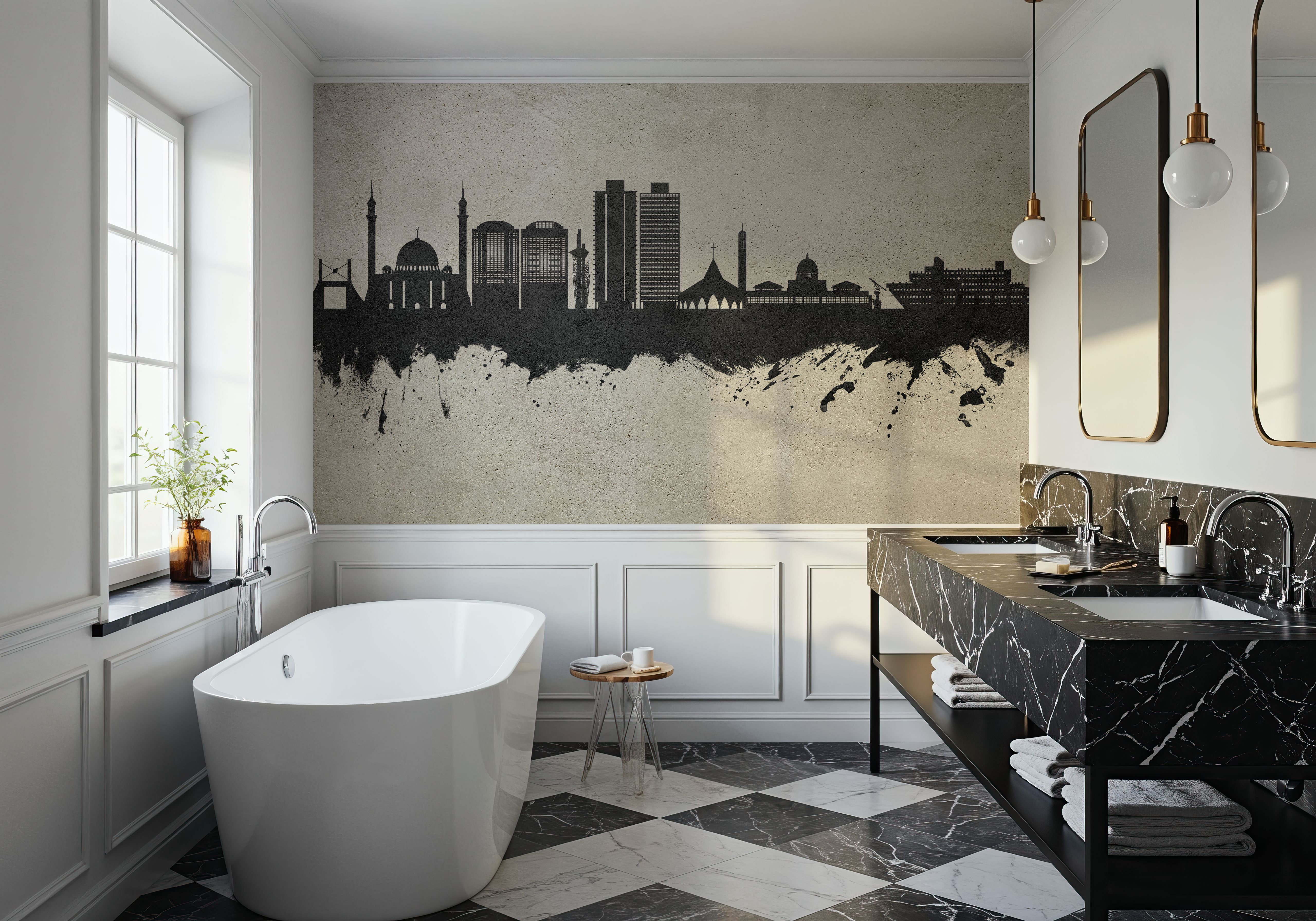 Abuja Nigeria Skyline Concrete