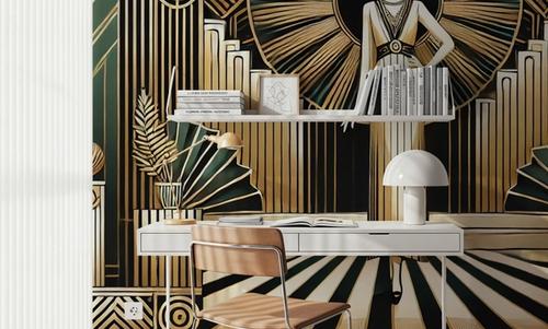 Golden Twenties Flair in Art Deco
