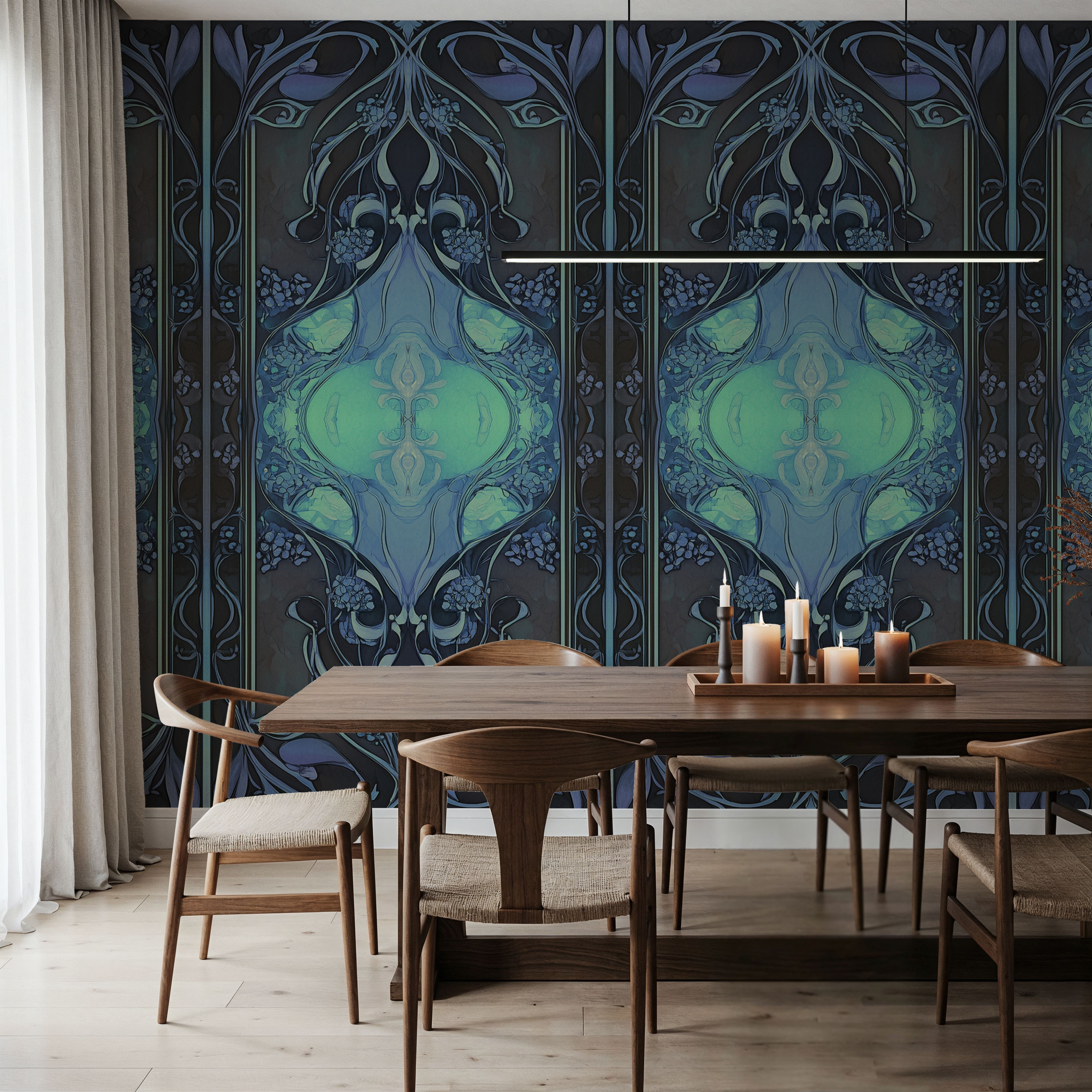 Art Noveau I Bluegreen