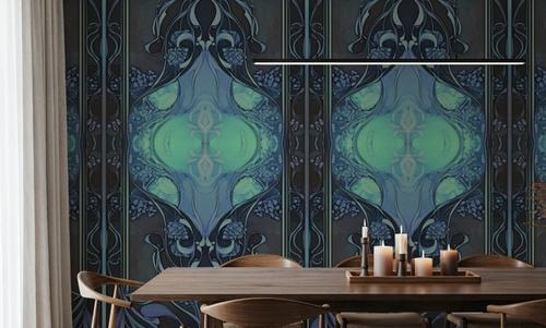 Art Noveau I Bluegreen