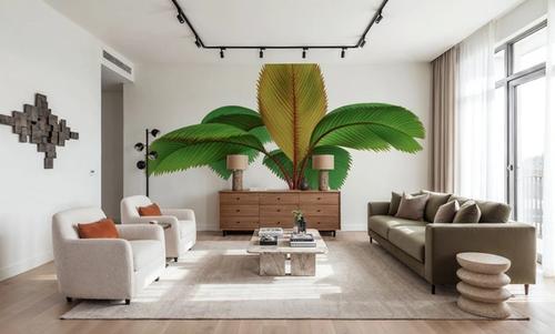 Vintage Palm Tree I