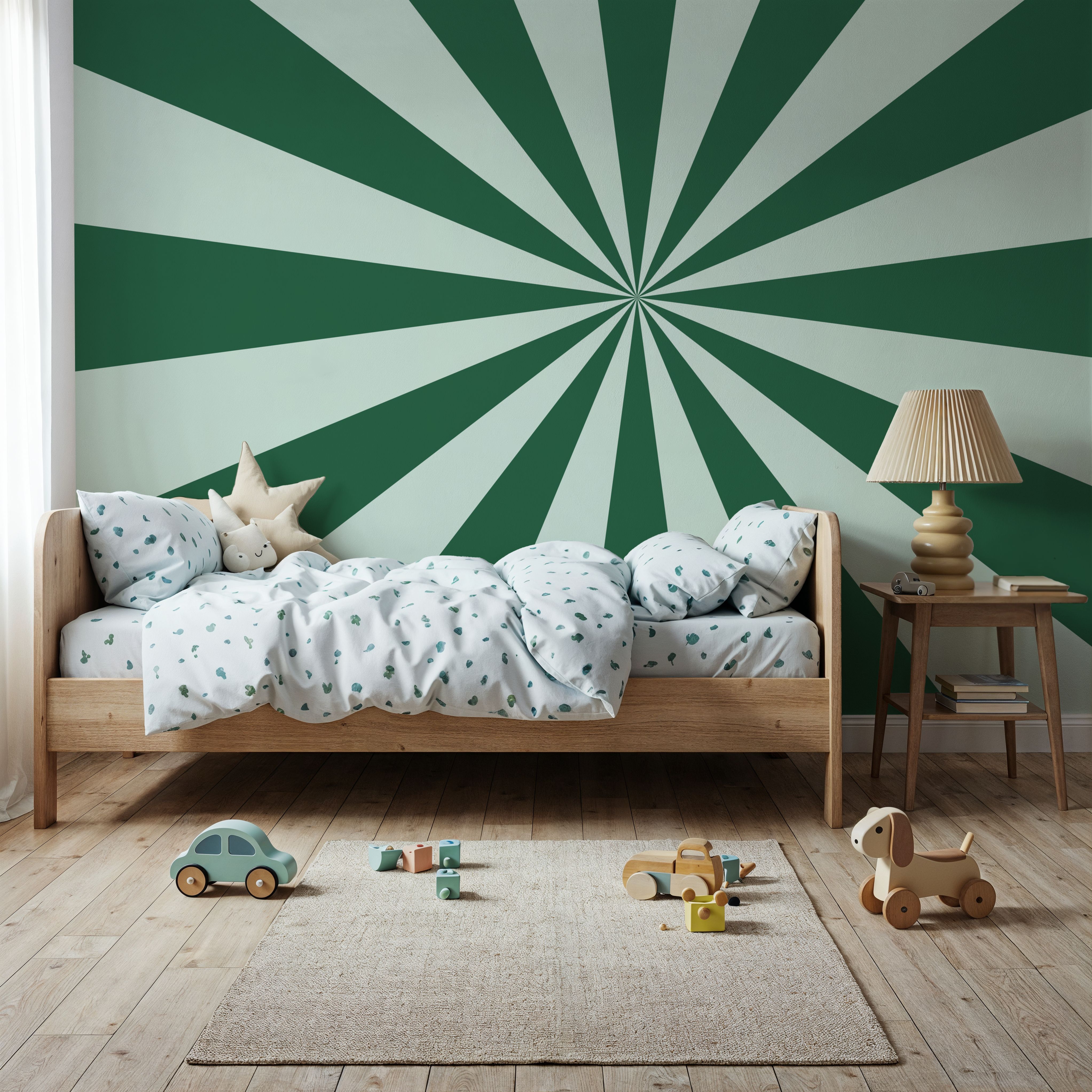 Circus Ceiling, Green on Green