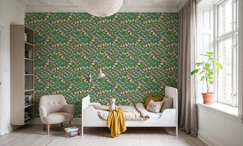 Butterfly Crowd, Green