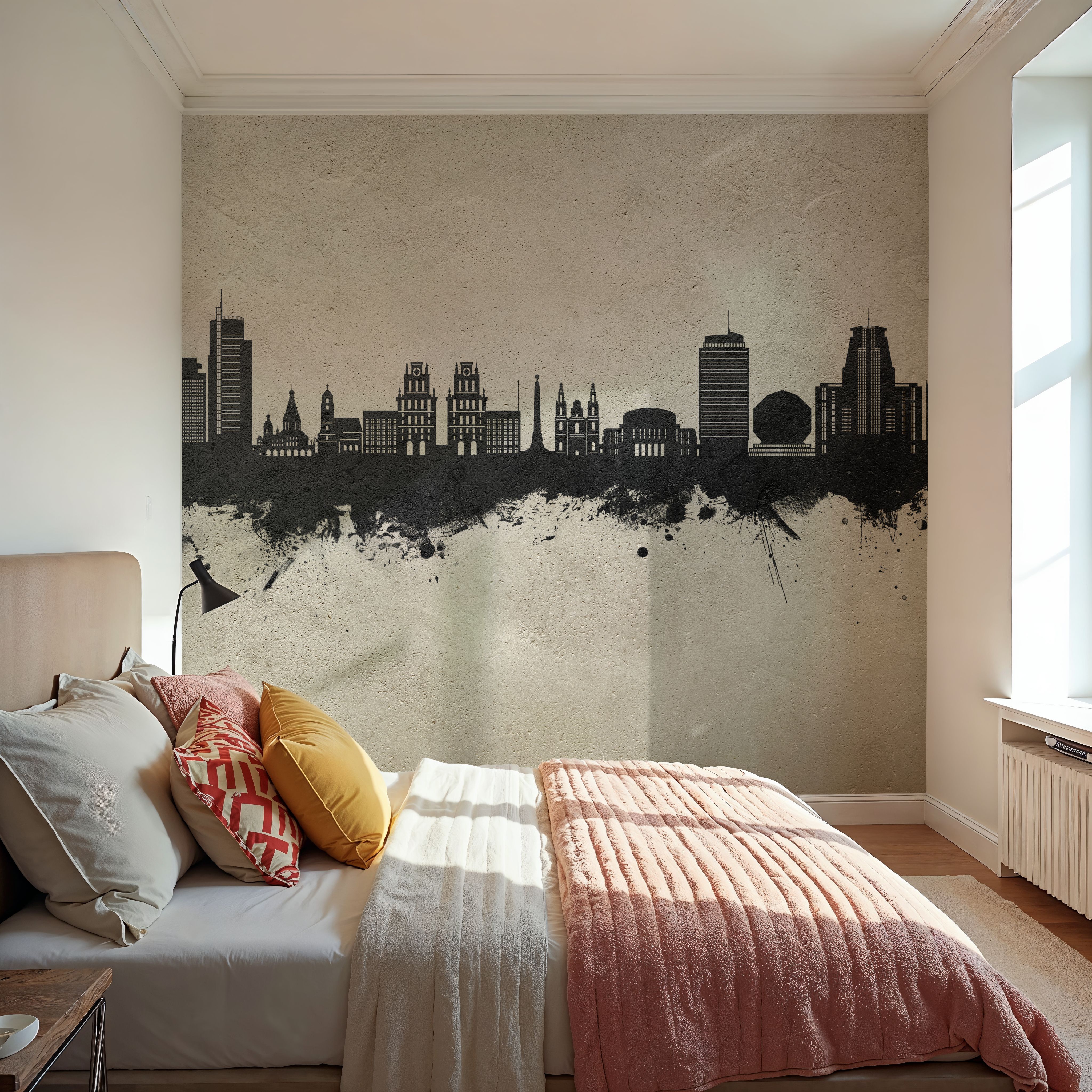 Minsk Belarus Skyline Concrete