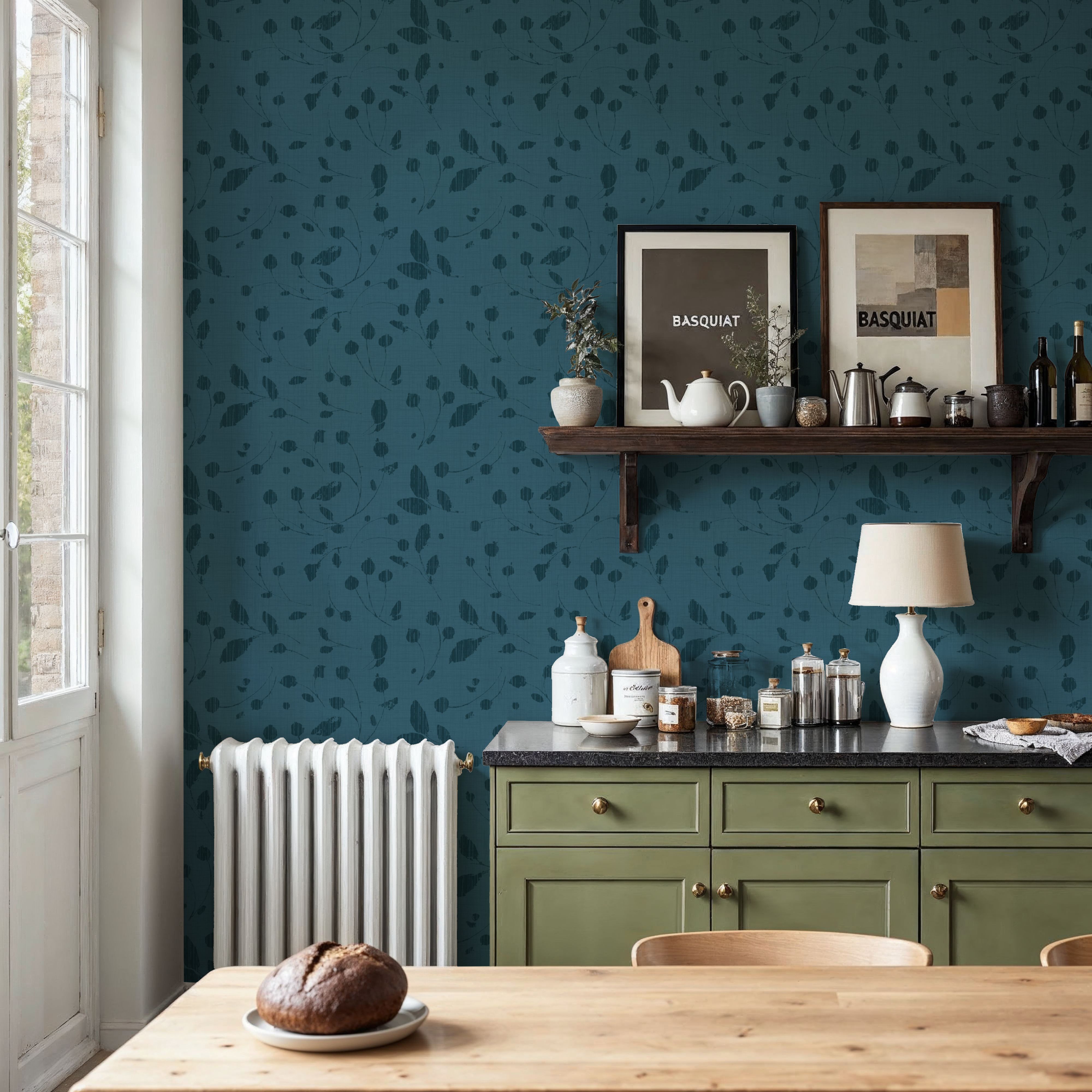 Time to Share Florals Blue