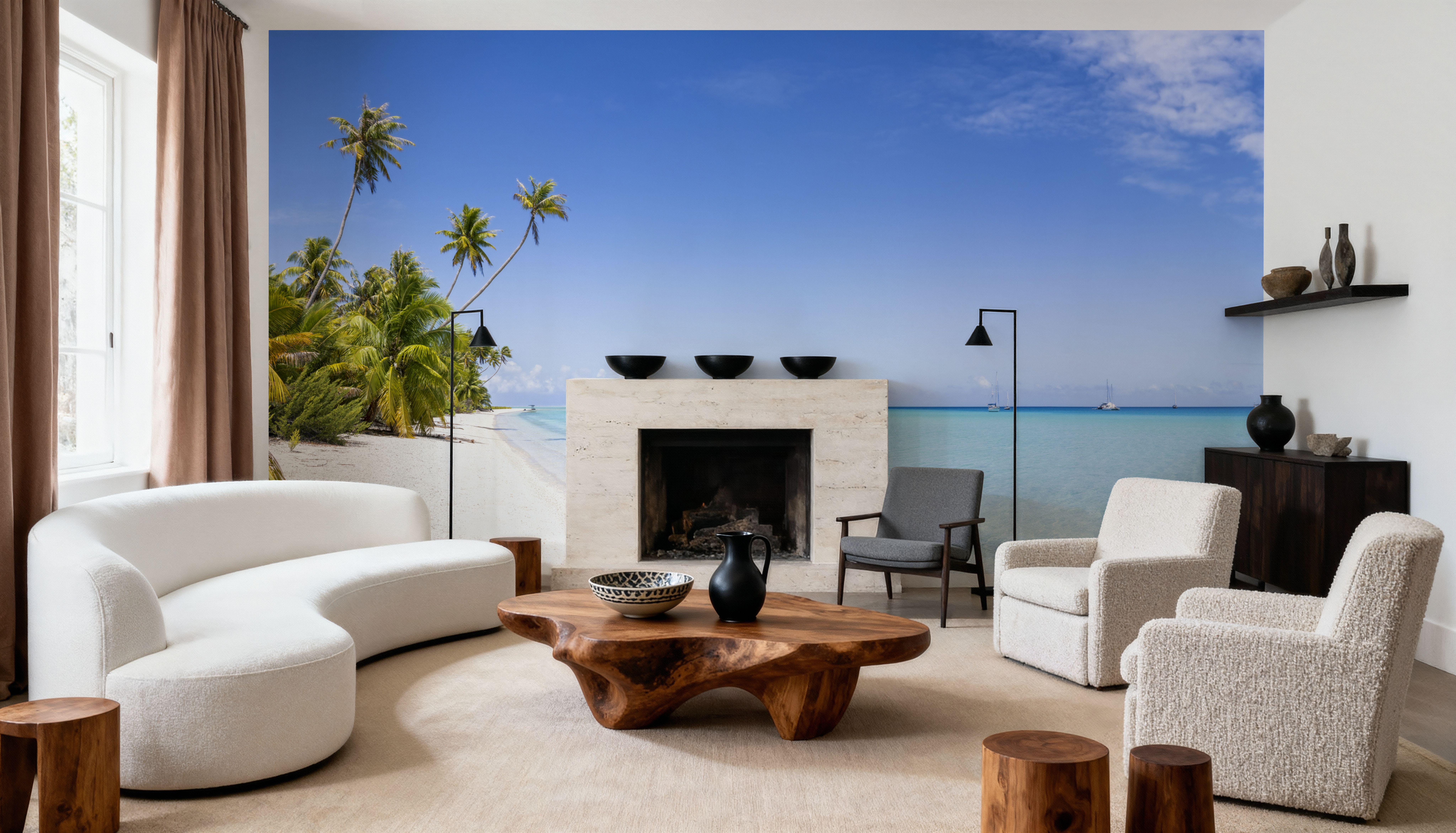 Hirifa Panorama, Wallpaper