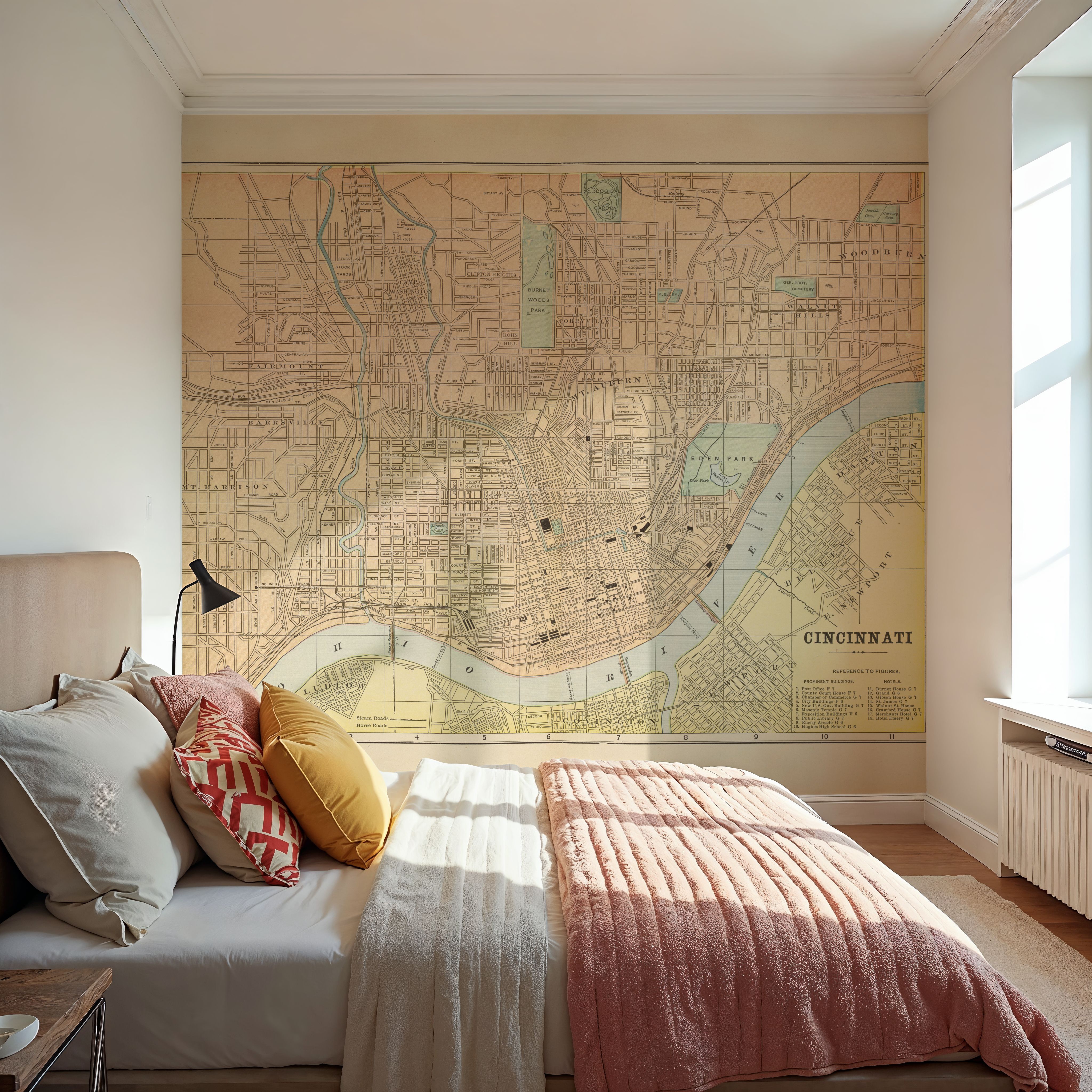 Map of Cincinnati