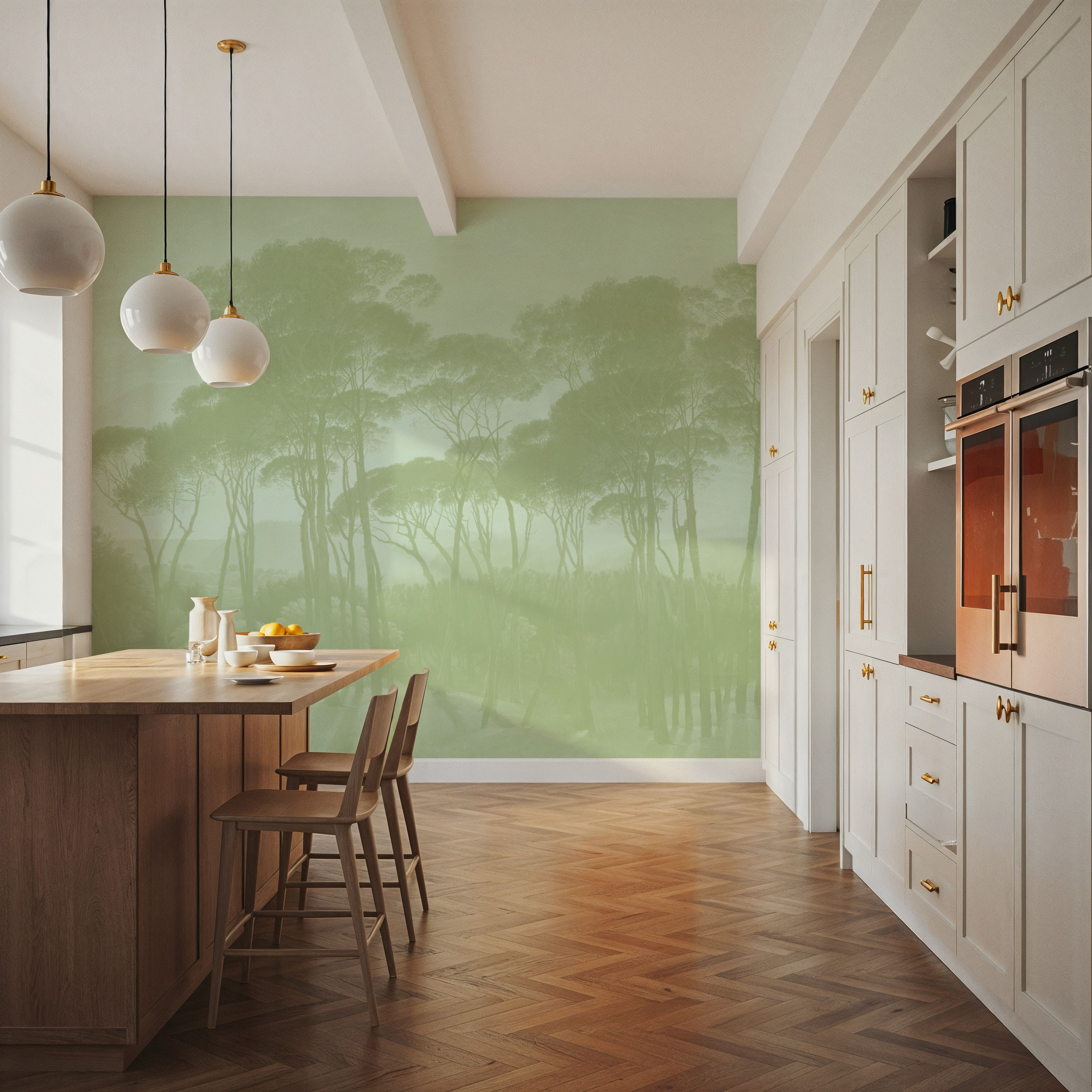 Mediterranean Pine Landscape, Pistachio