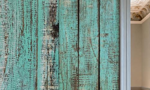 Blue Wooden Planks
