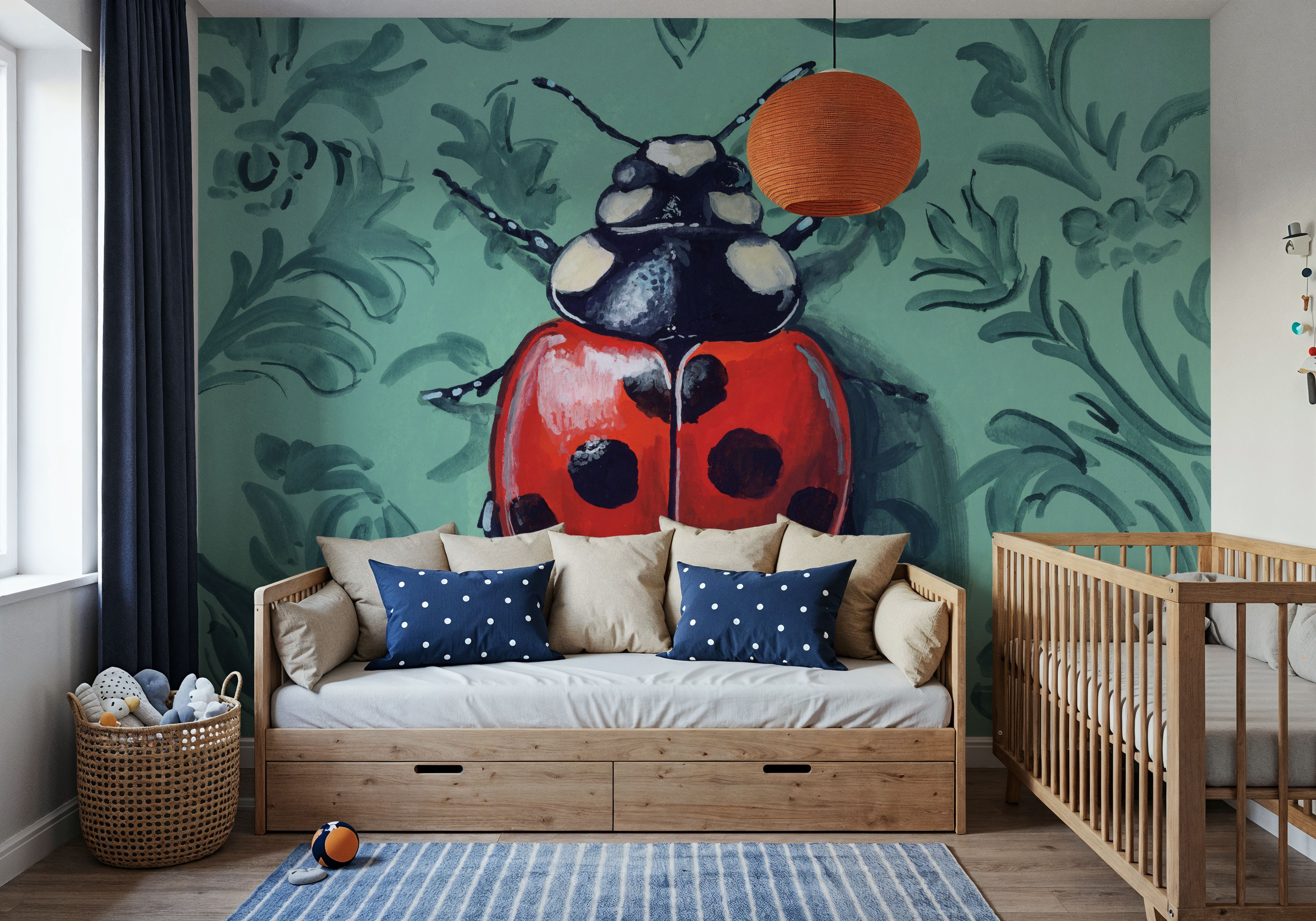 Ladybug In The Parlor Room
