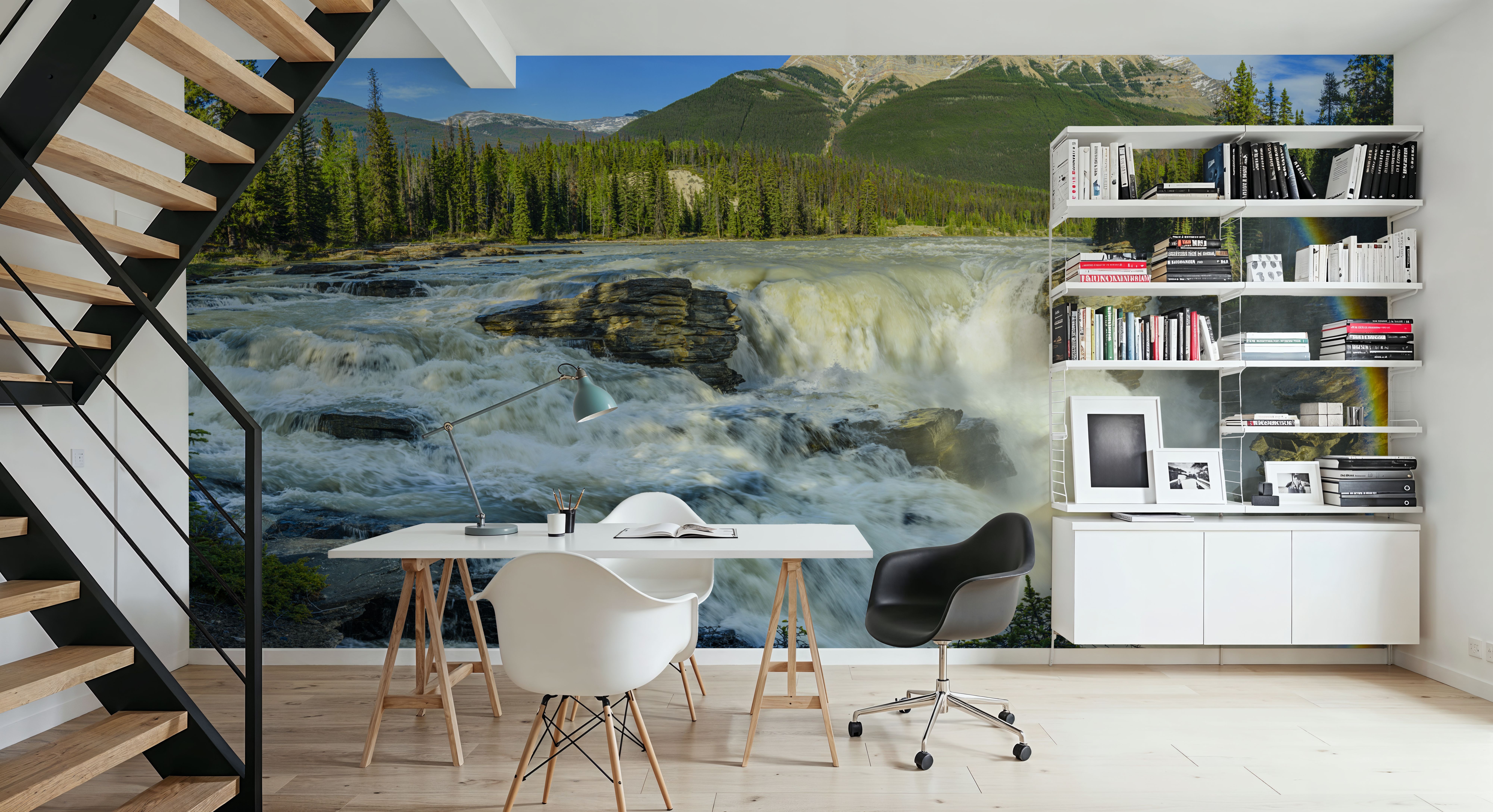 Athabasca River Falls