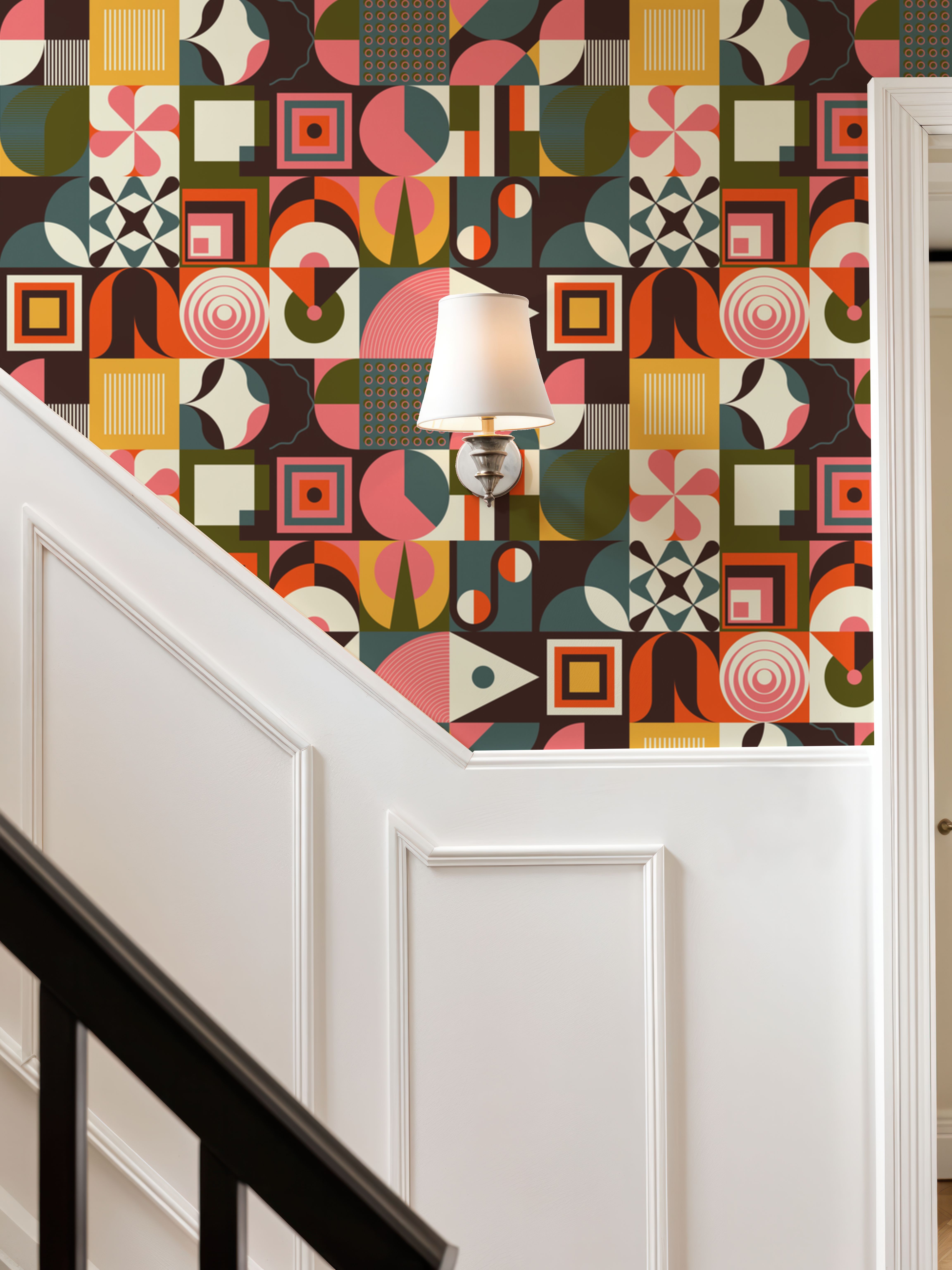 Mid Century Blocks Repeat