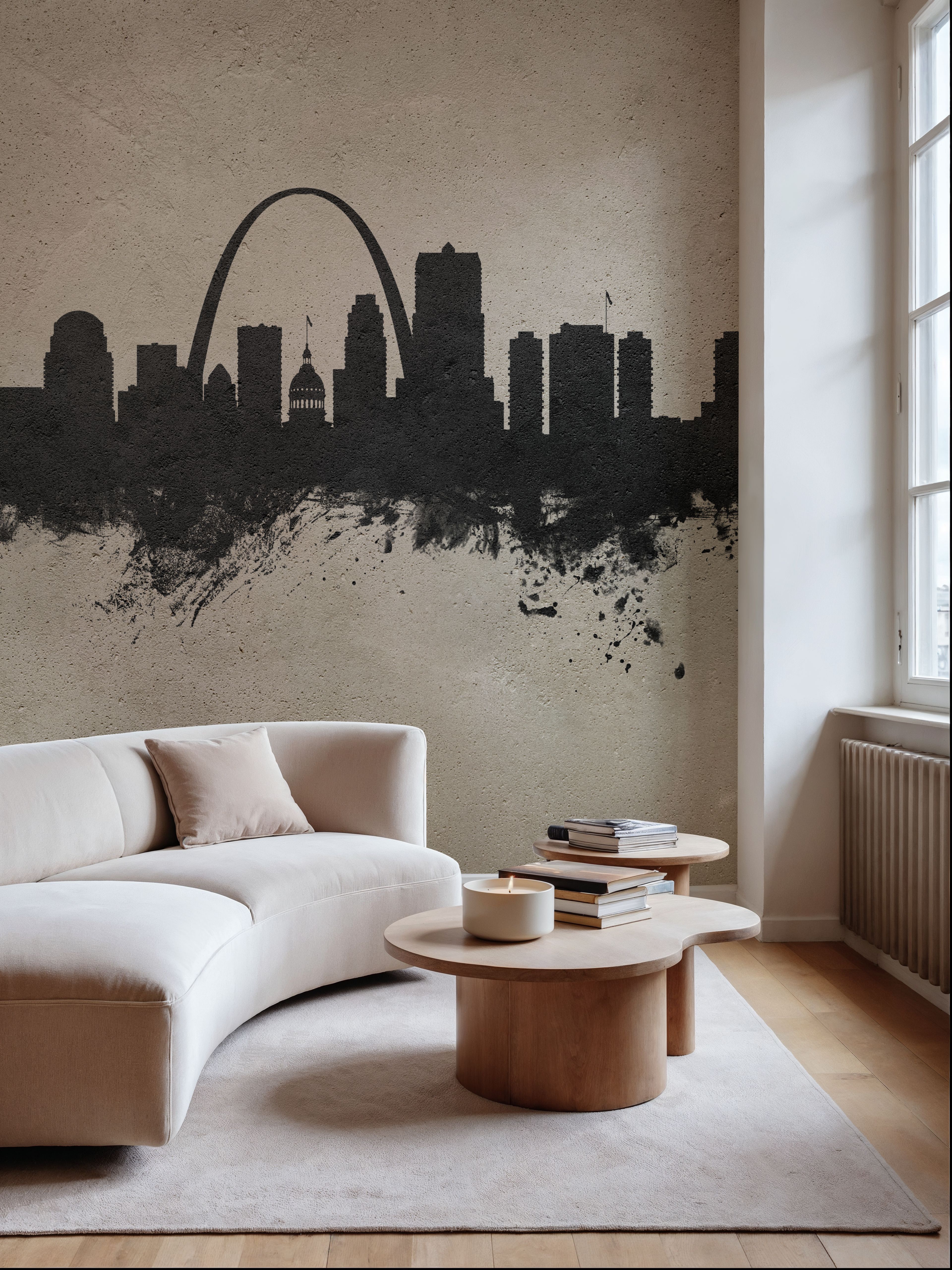 St Louis Missouri Skyline Concrete