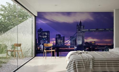 Purple Tower Bridge Twilight