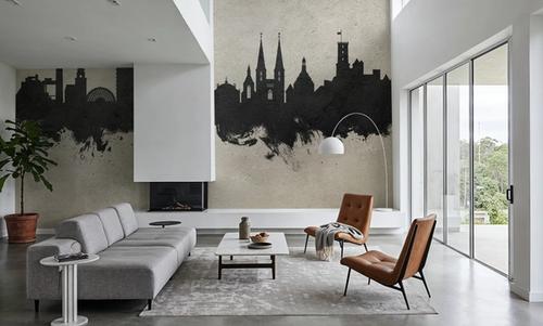 Bielefeld Germany Skyline Concrete
