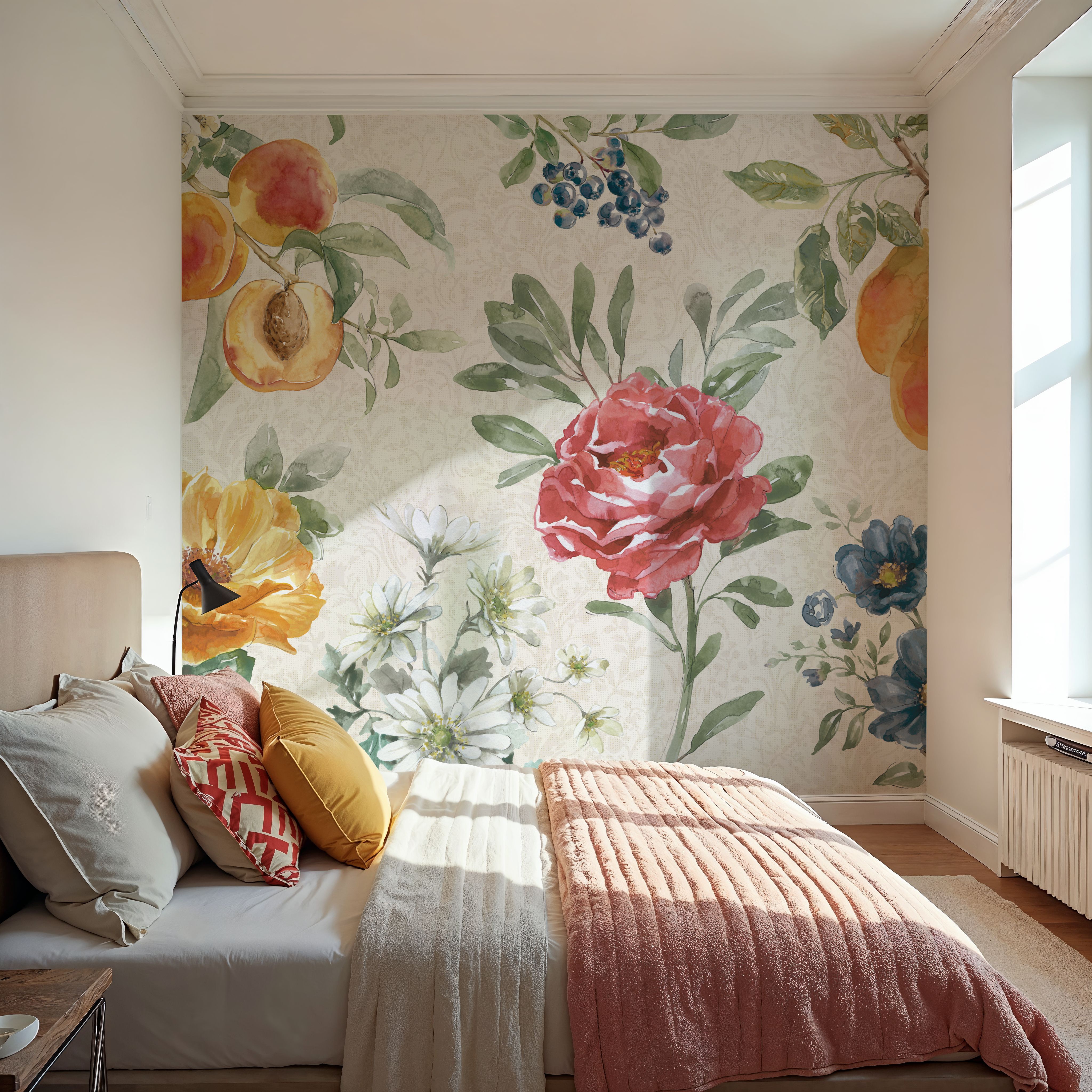 Floral Solitude White