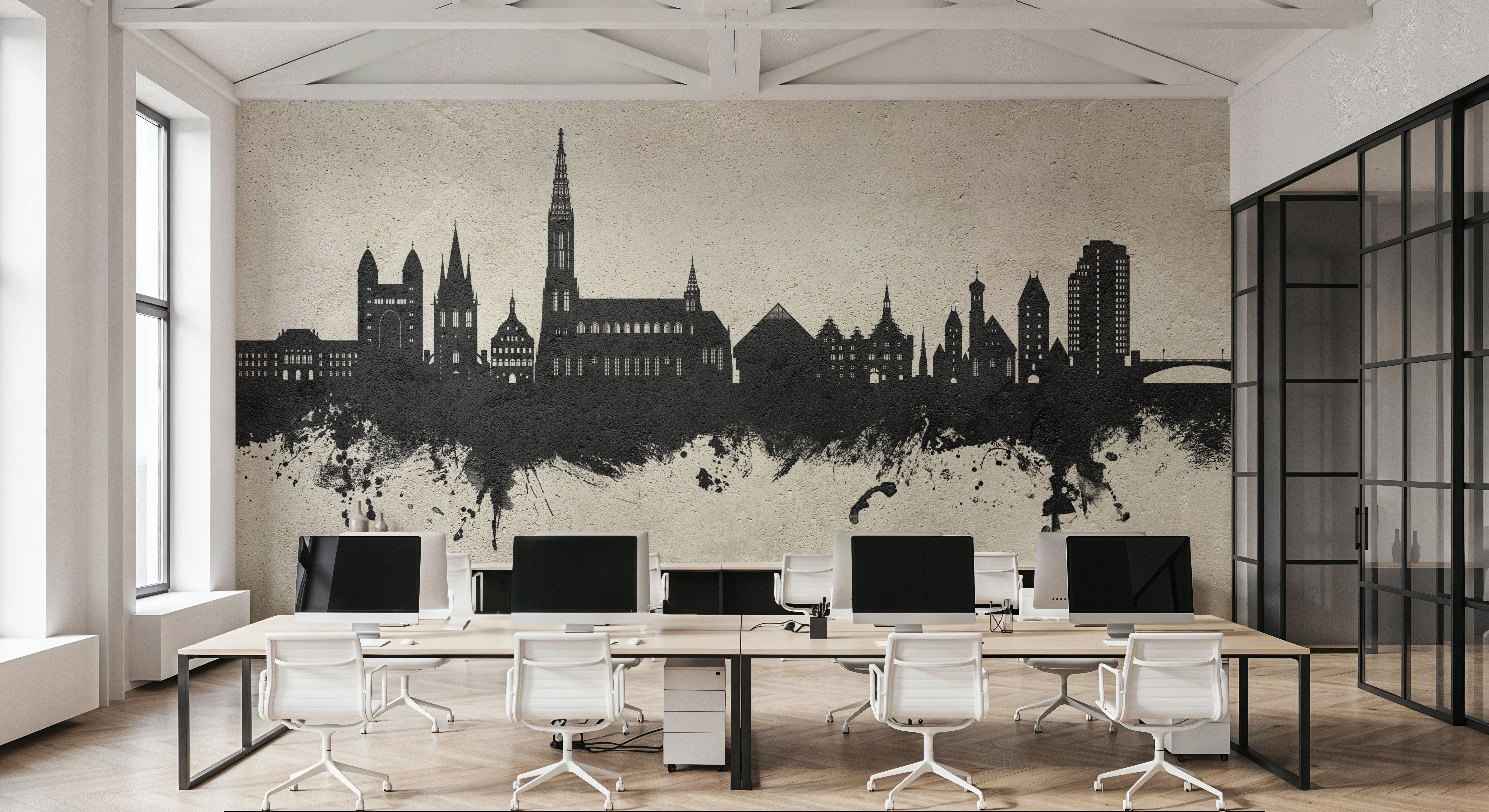 Ulm Germany Skyline Concrete