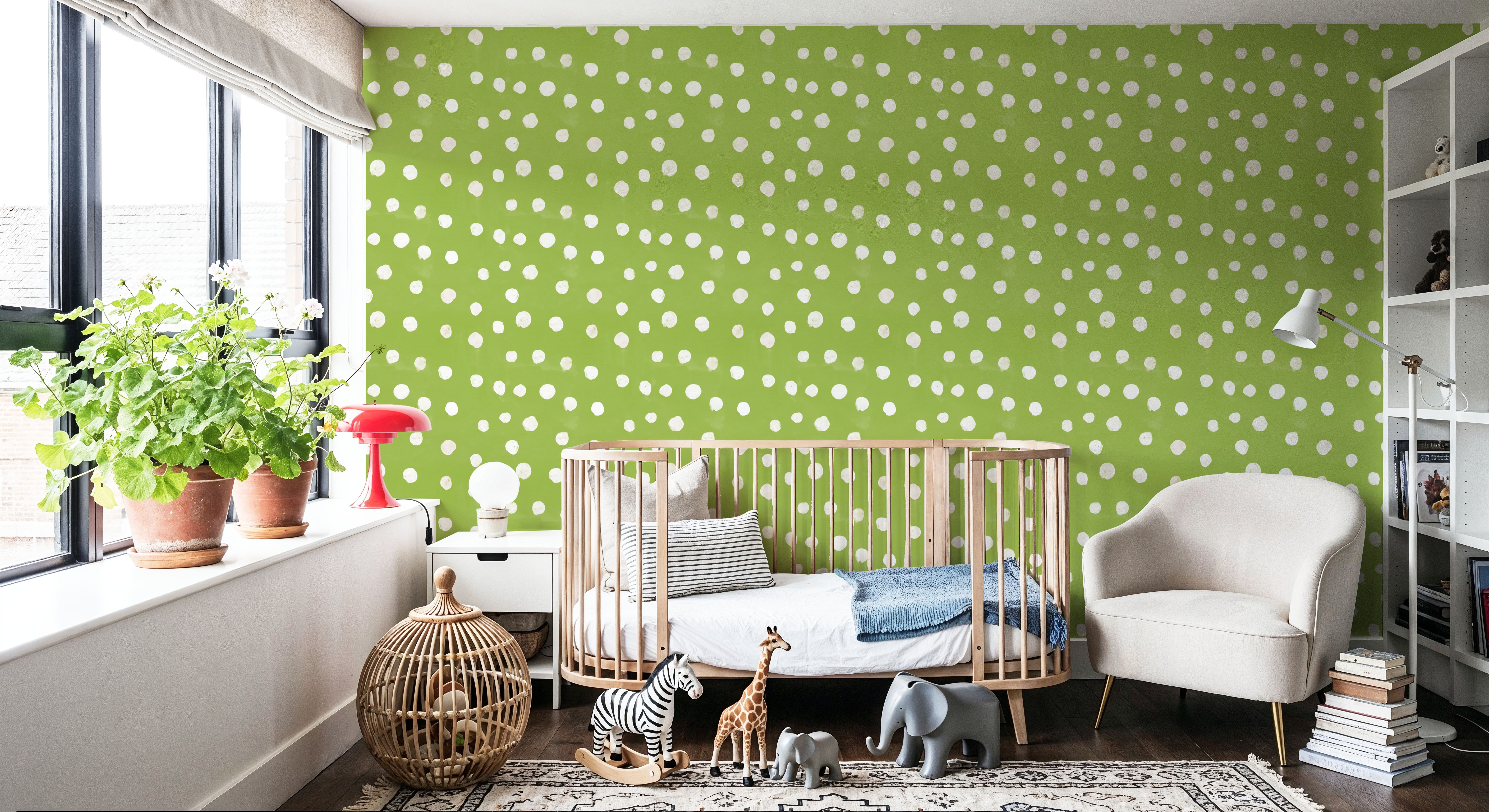 Mellow Dots Light Green