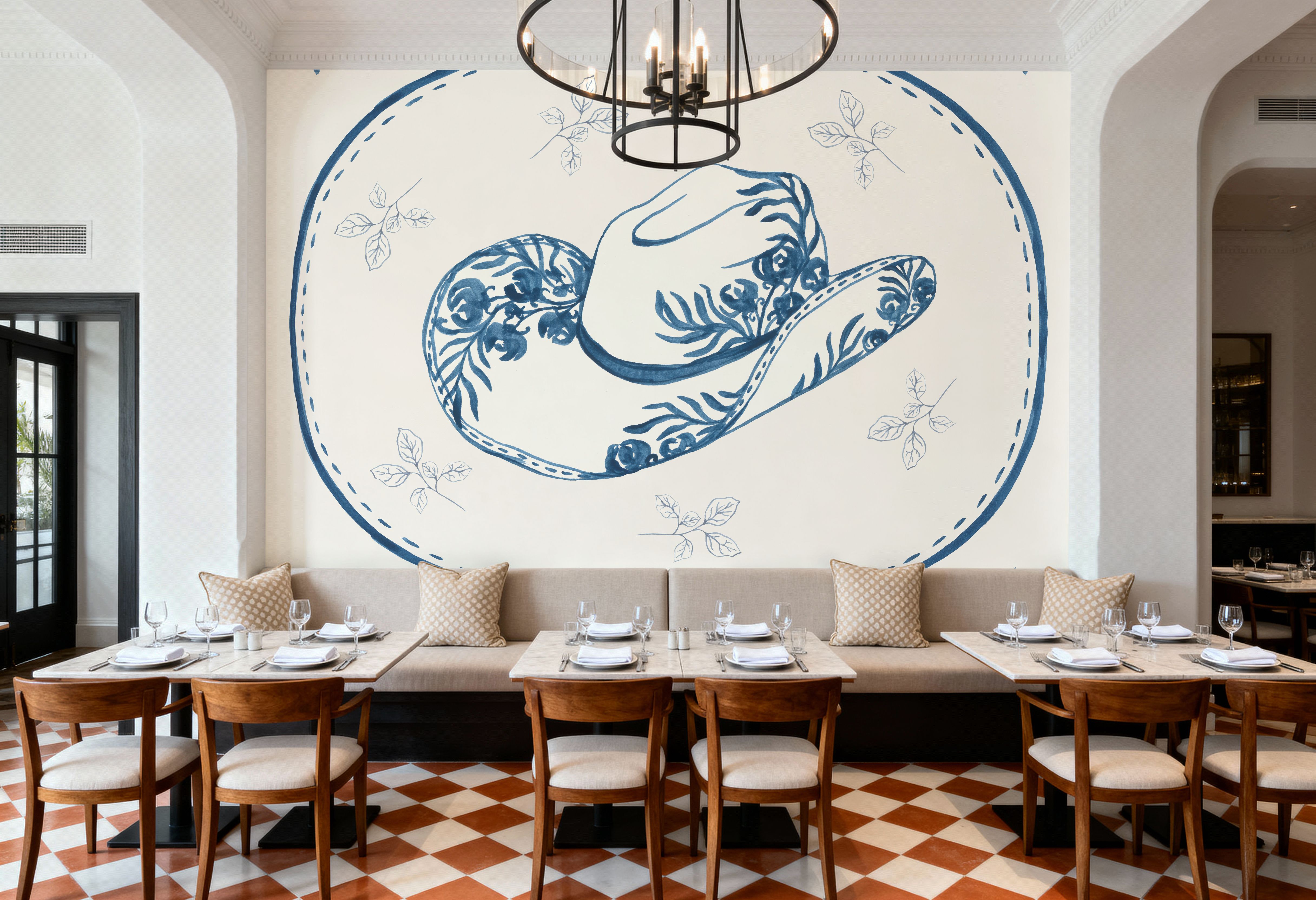 Chinoiserie Cowgirl III