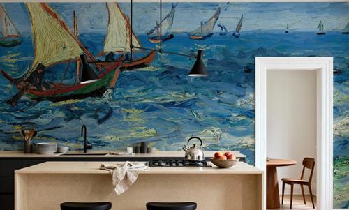 Seascape at Saintes-Maries