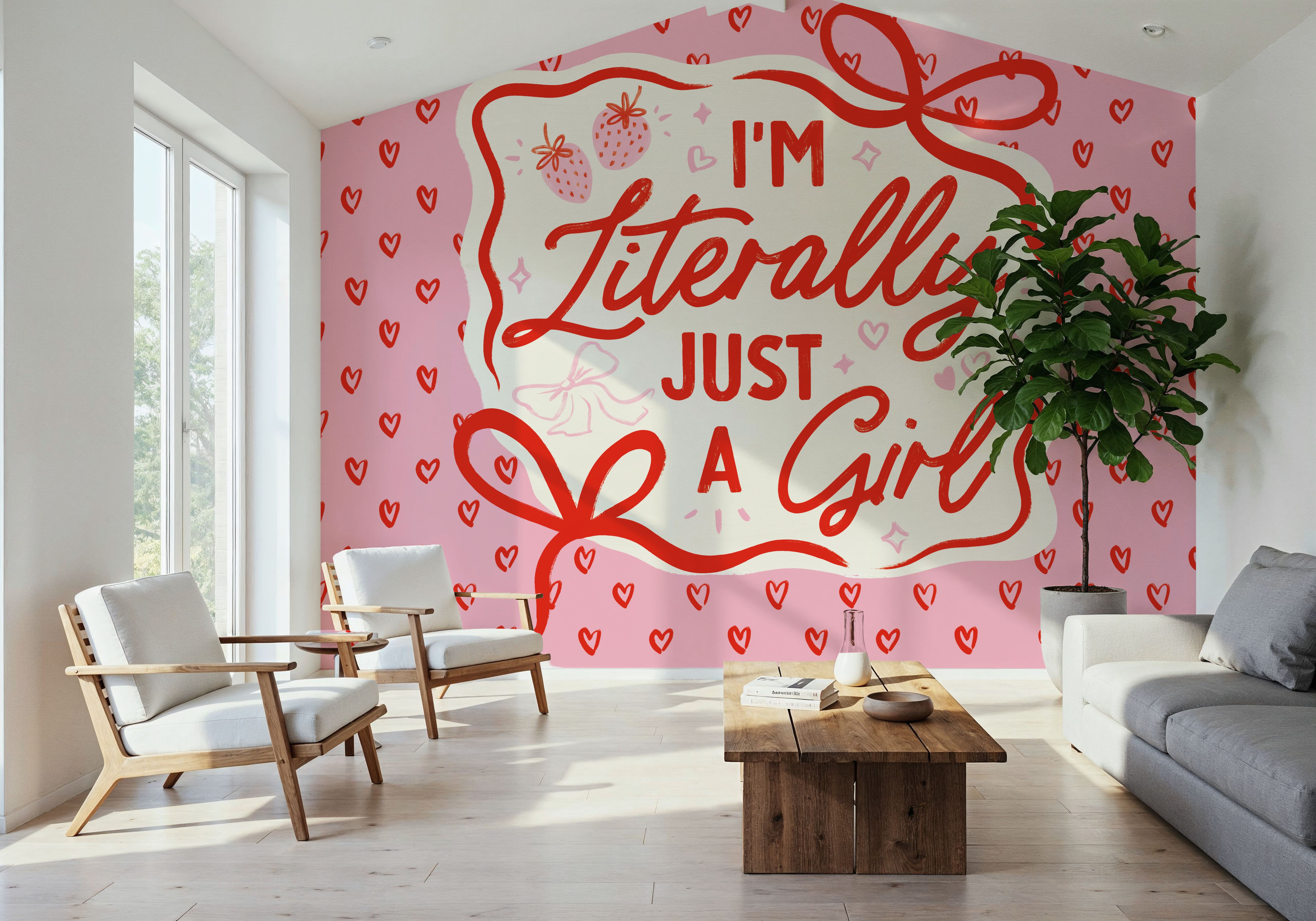 Girly Pop III, Wallpaper