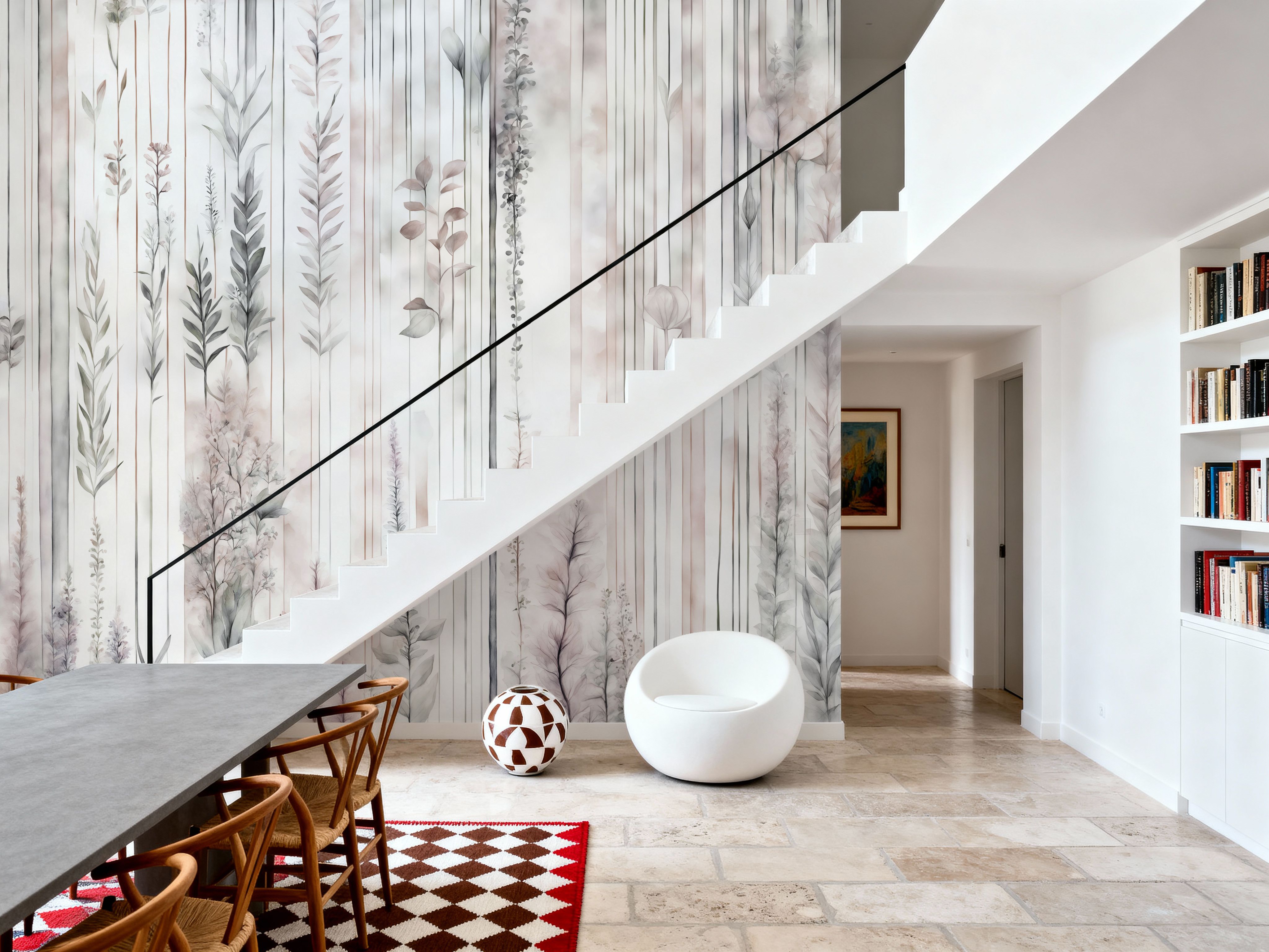 Botanical Wall Brown