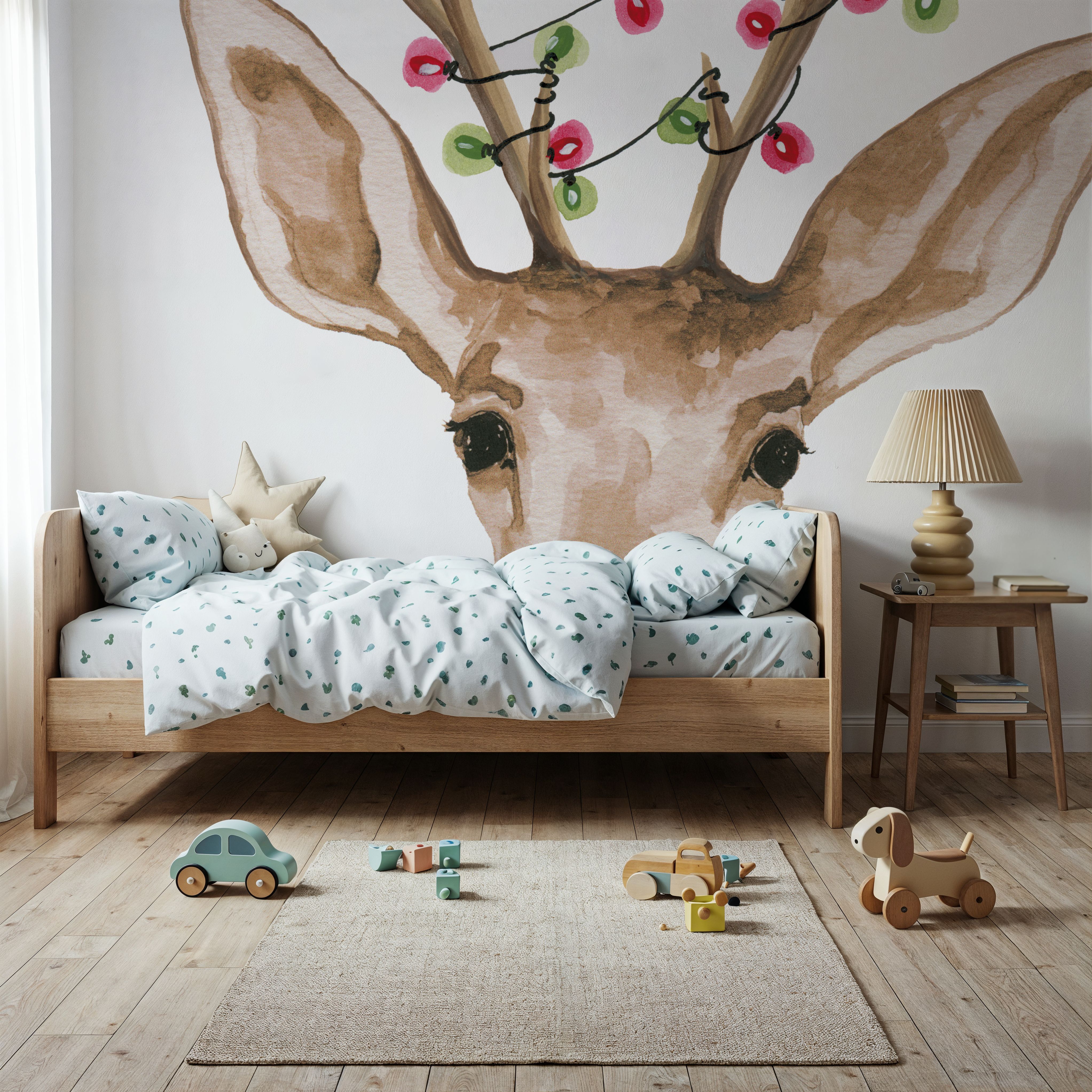 Light Tangled Reindeer