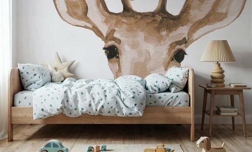Light Tangled Reindeer