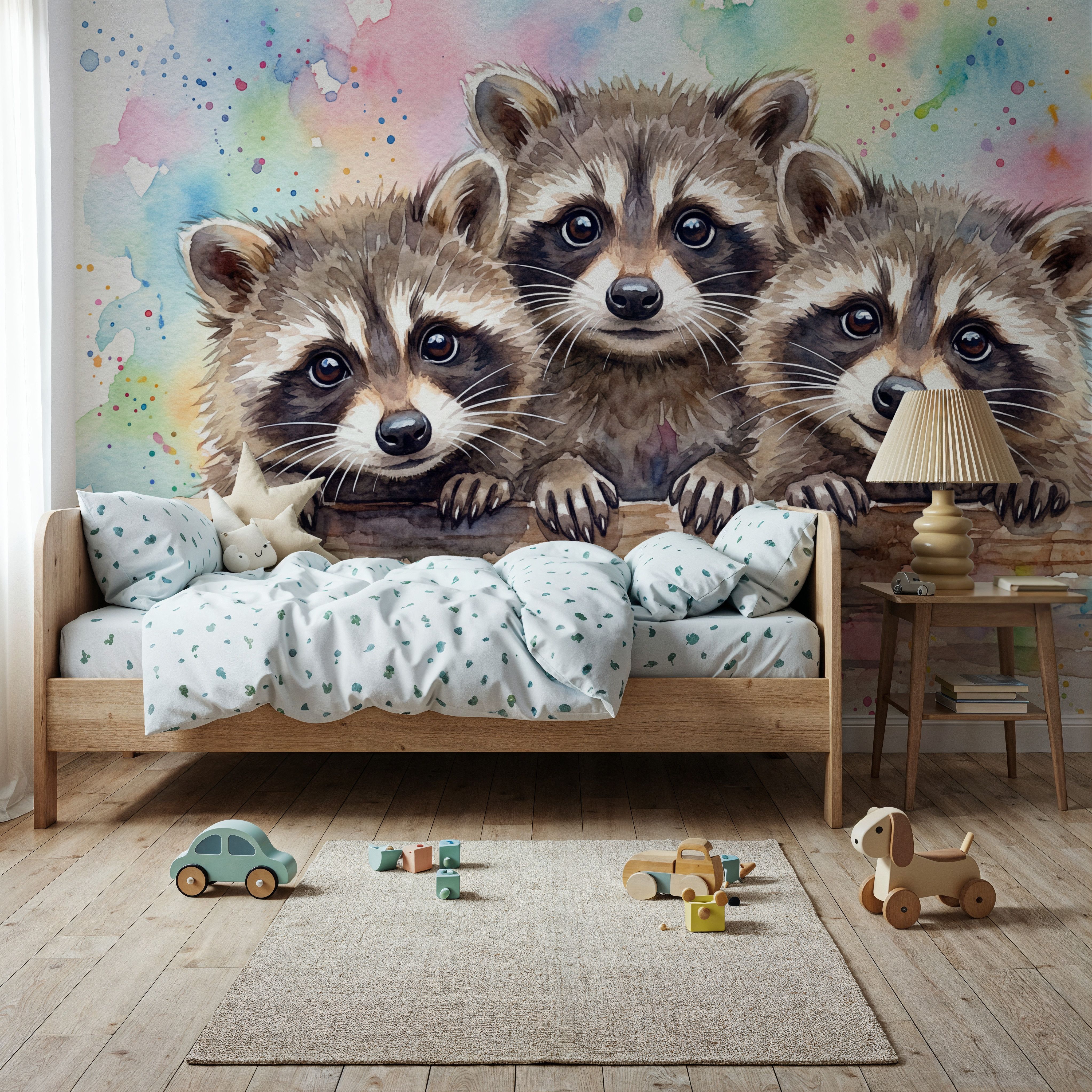 Raccoons - Cute Baby Animals Series
