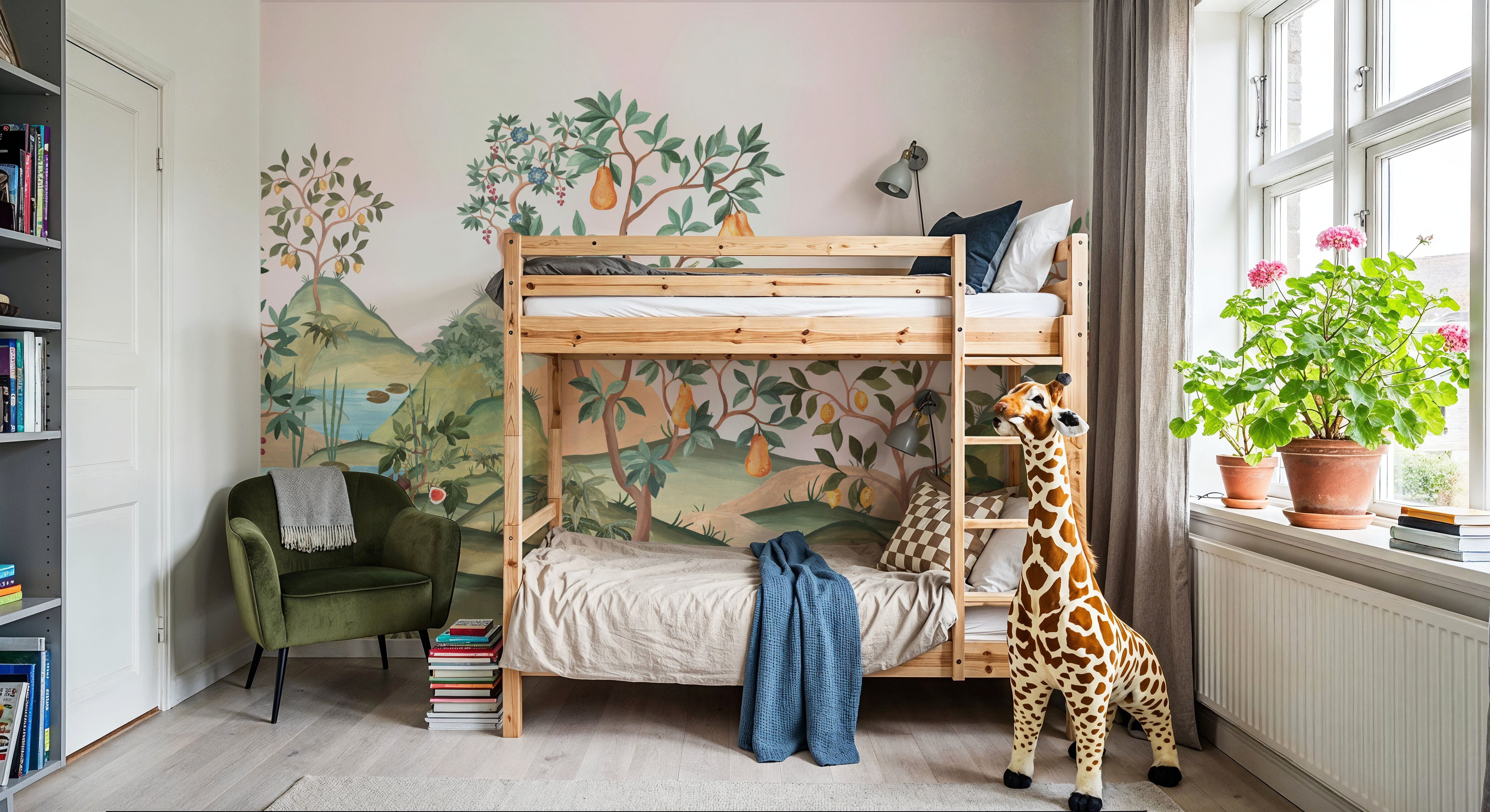 Orchard Reverie (no animals), Soft Pink