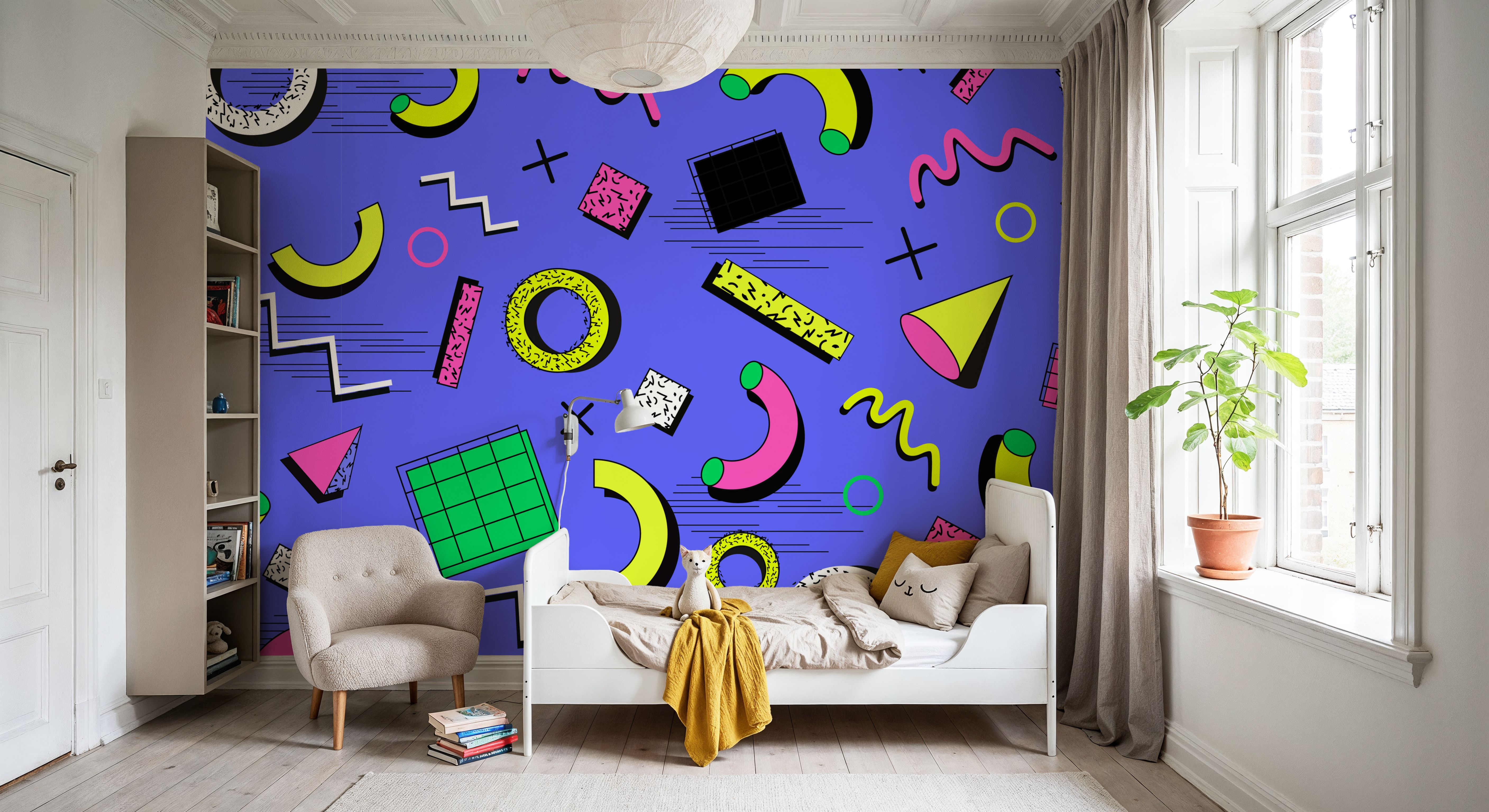 Memphis Shapes, Tapeten