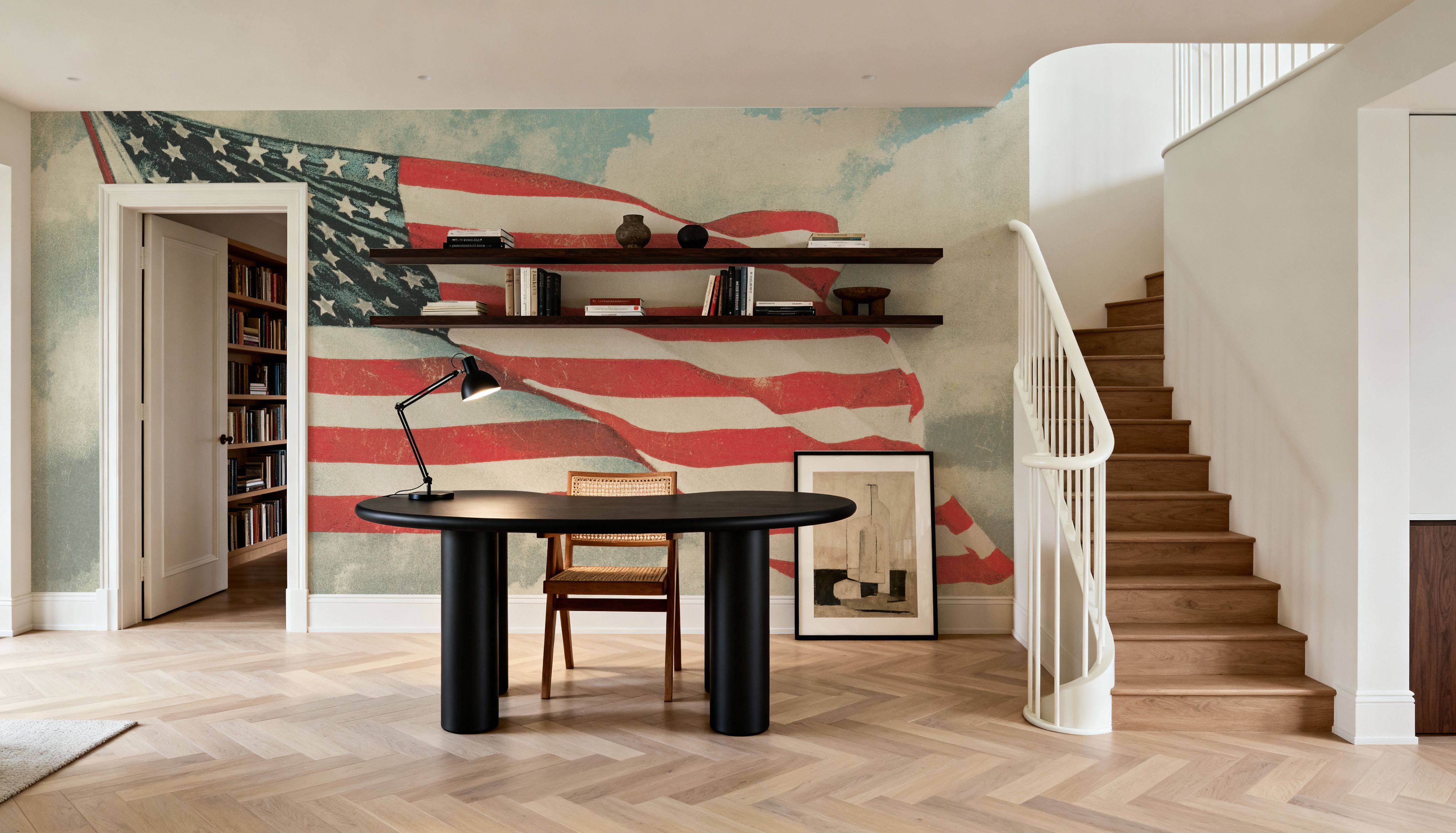 Grand Old Flag, Tapeten