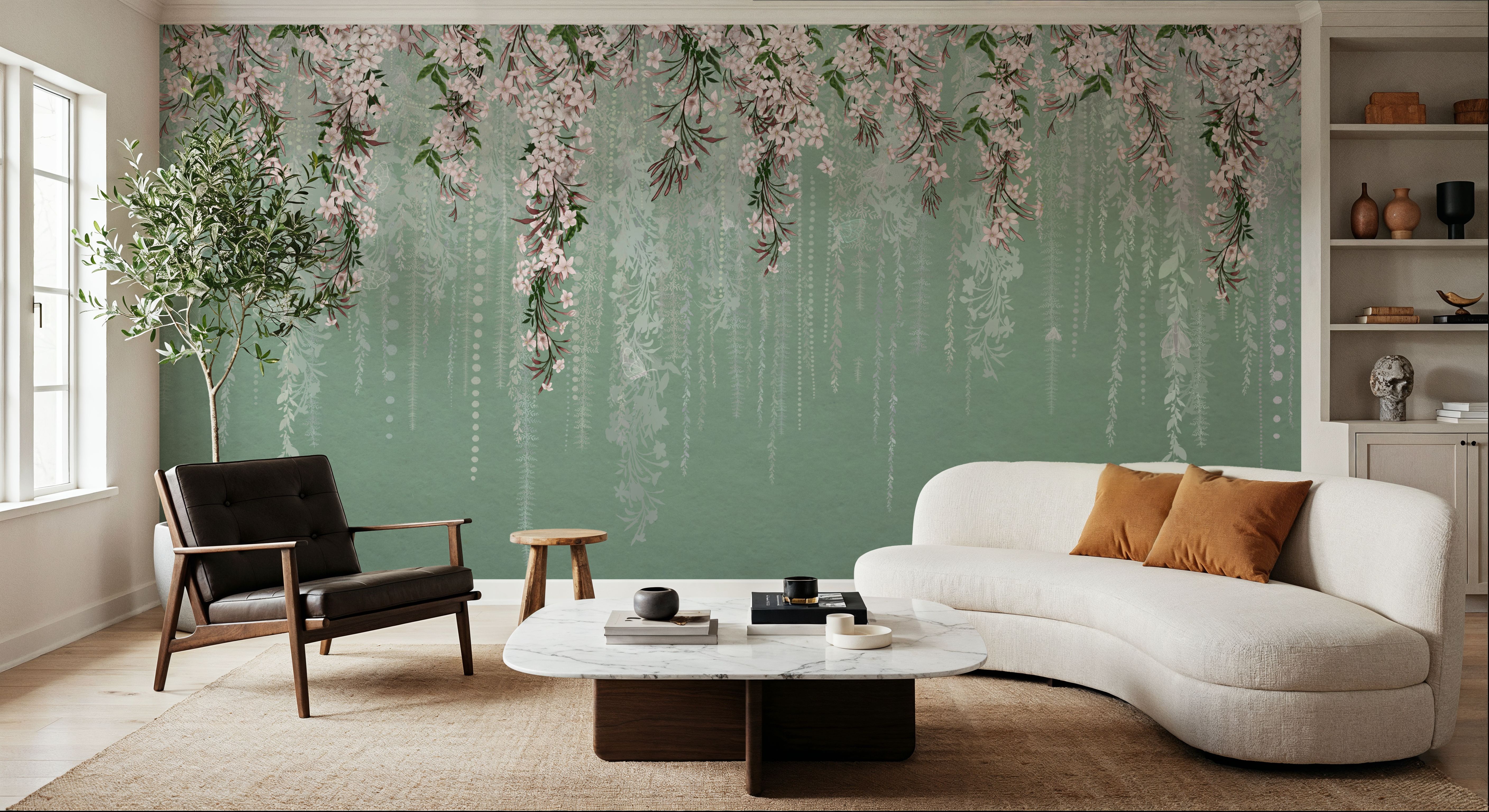 Jasmine Bower Mint Green