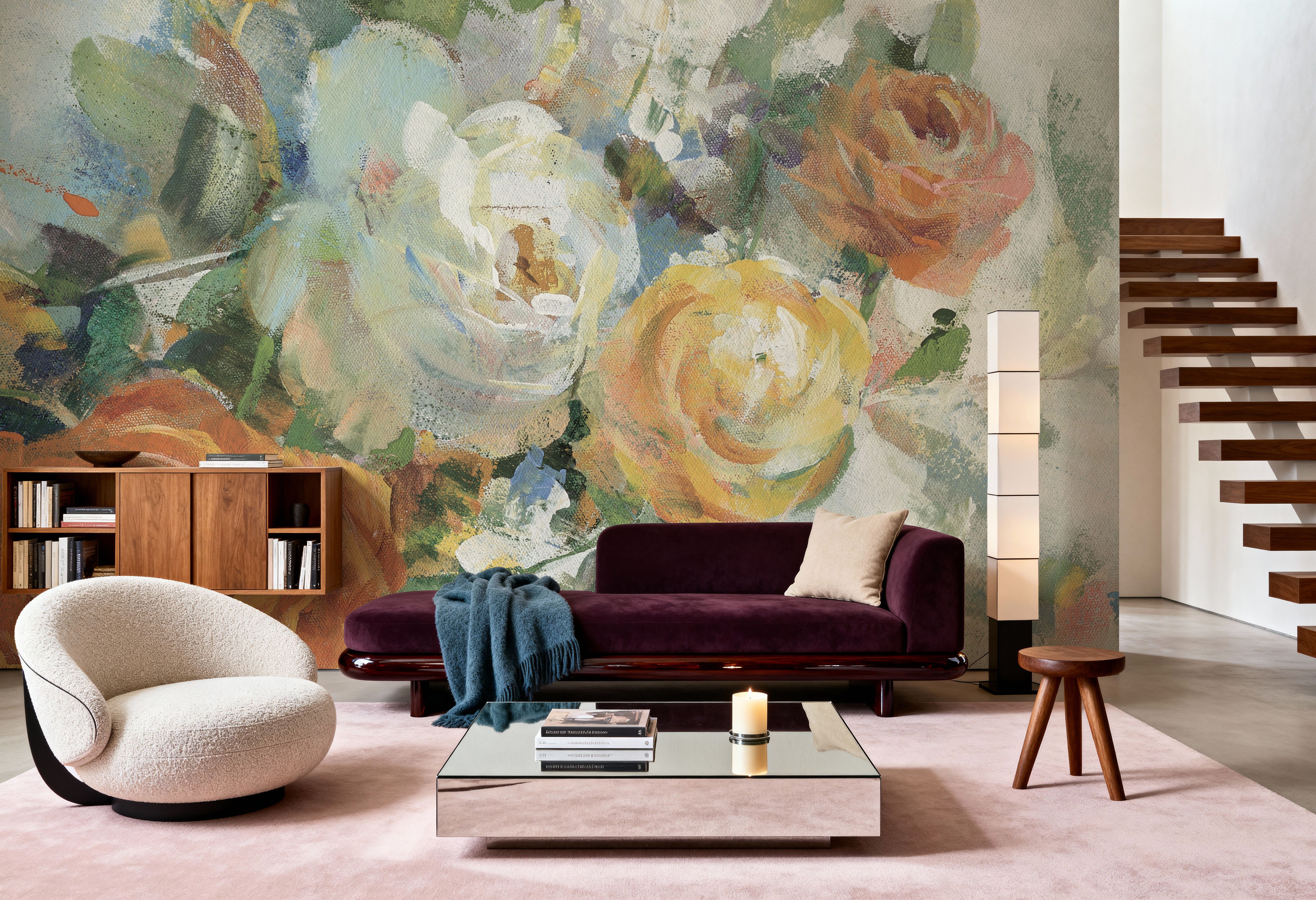 Blooming Splendor I Panel I