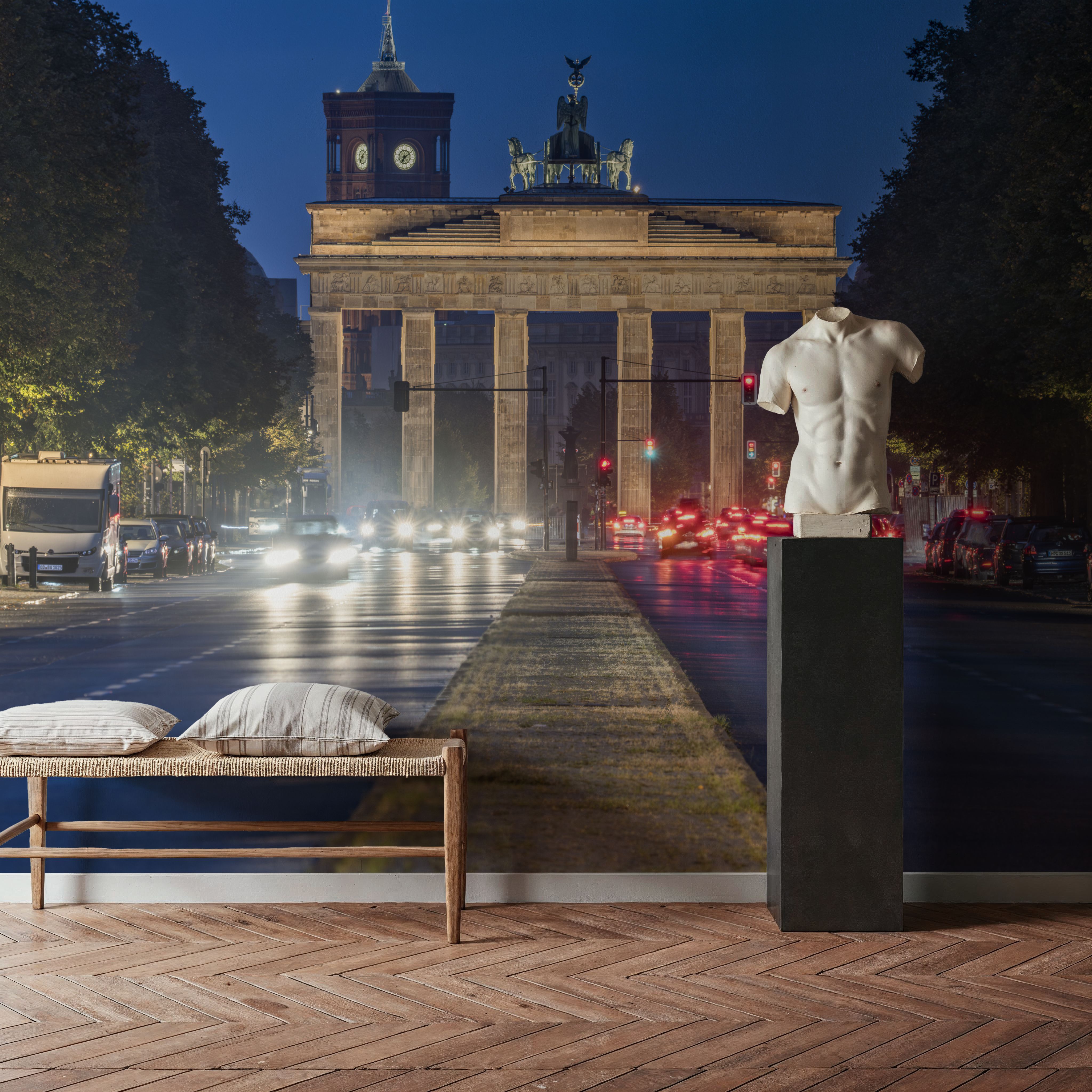 Brandenburger Tor und Rotes Rathaus