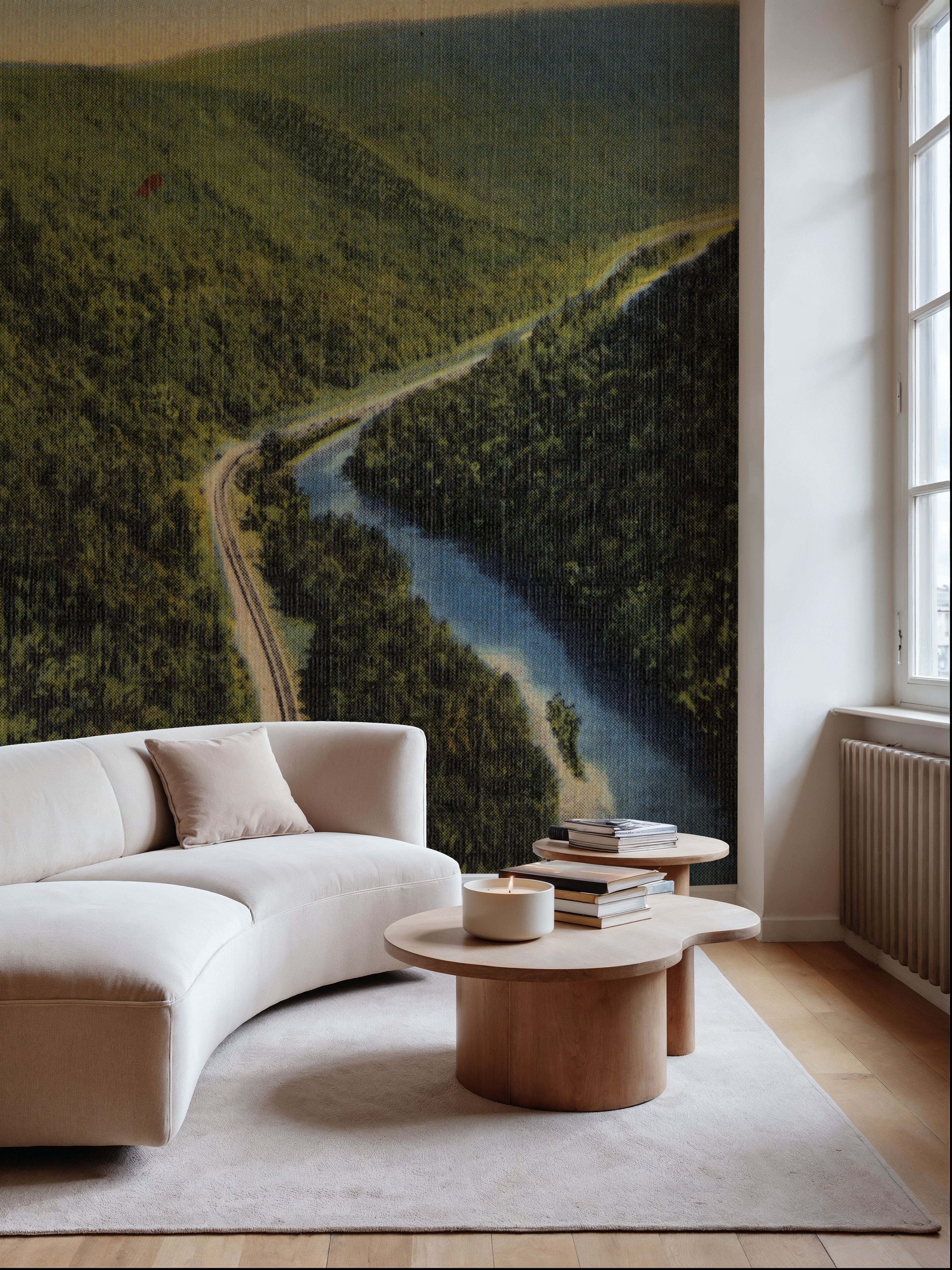 Switchback Canyon - Screenprint Postcard