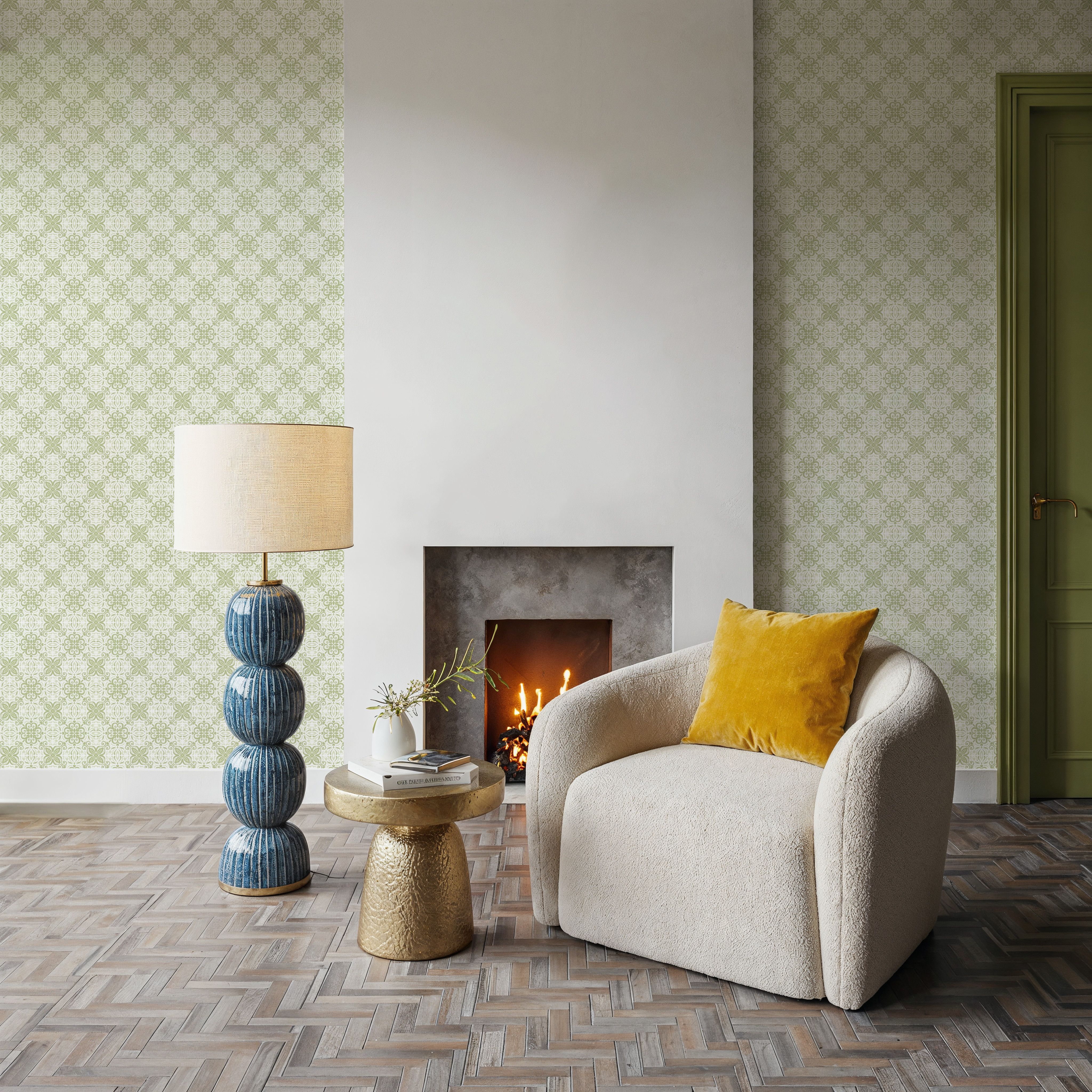 Italian Tiles, Pistachio