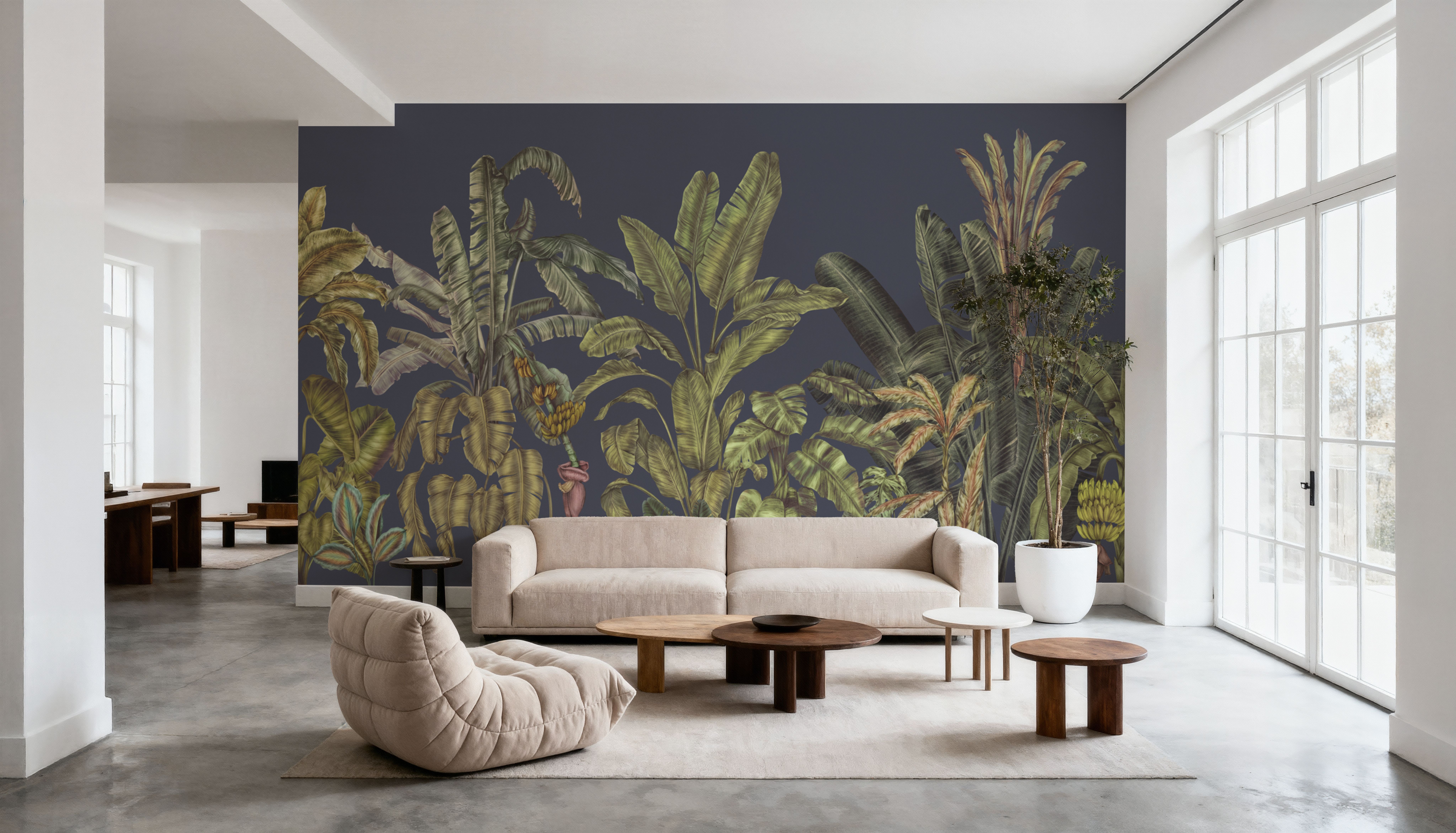 Madagascar Foliage, Violet