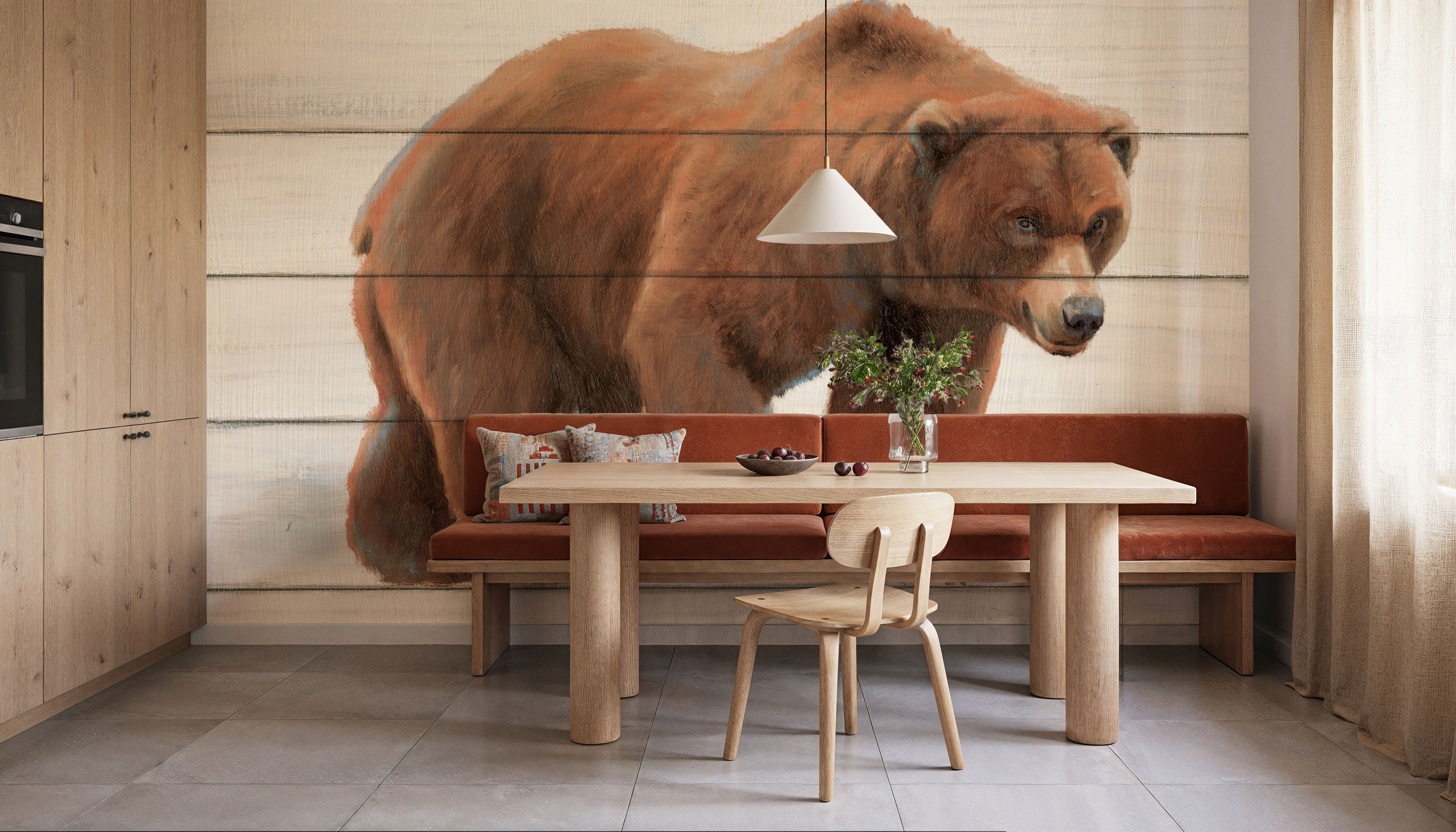 Woody Bear, Wallpaper