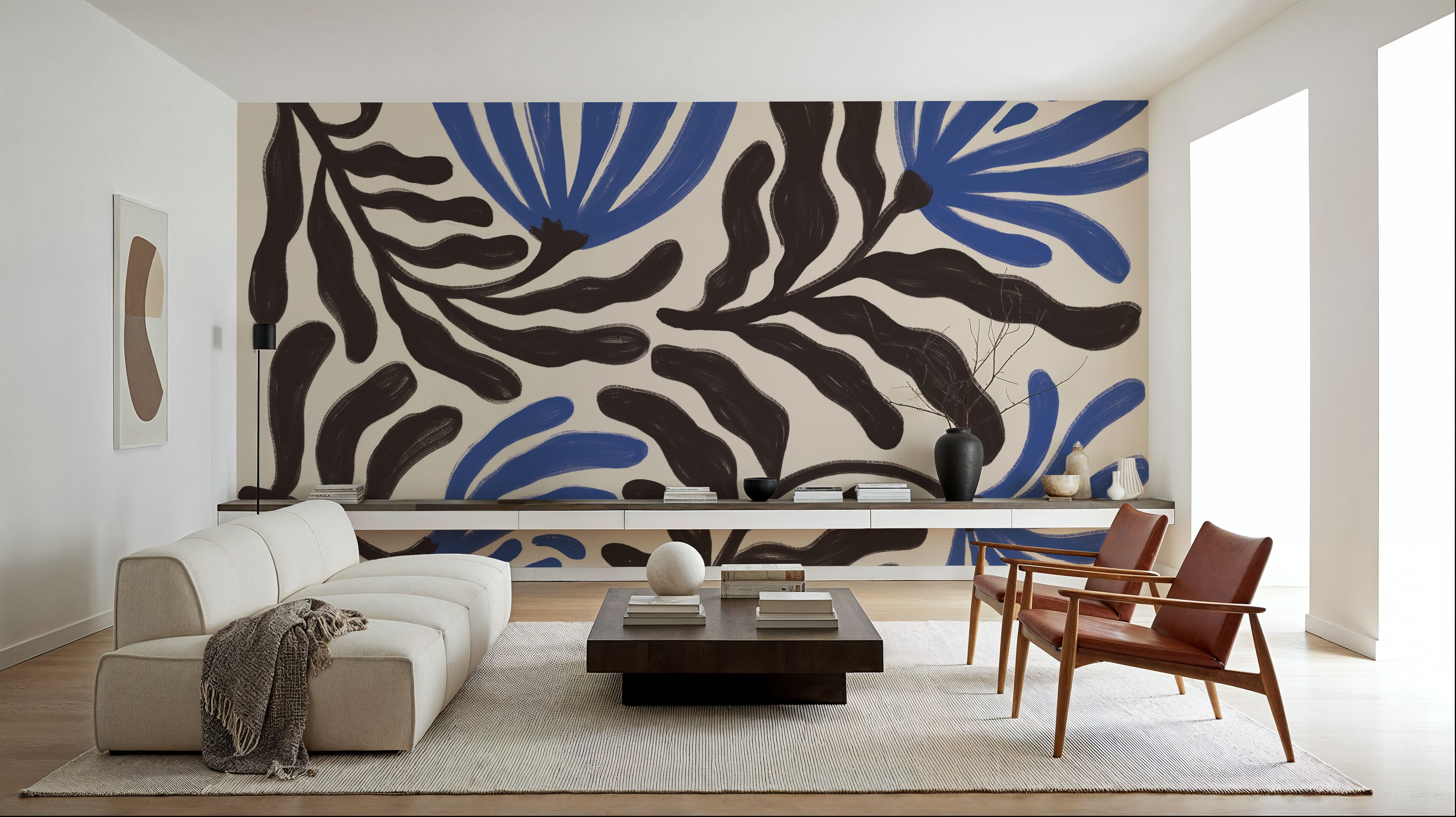 Simple Petals I Blue