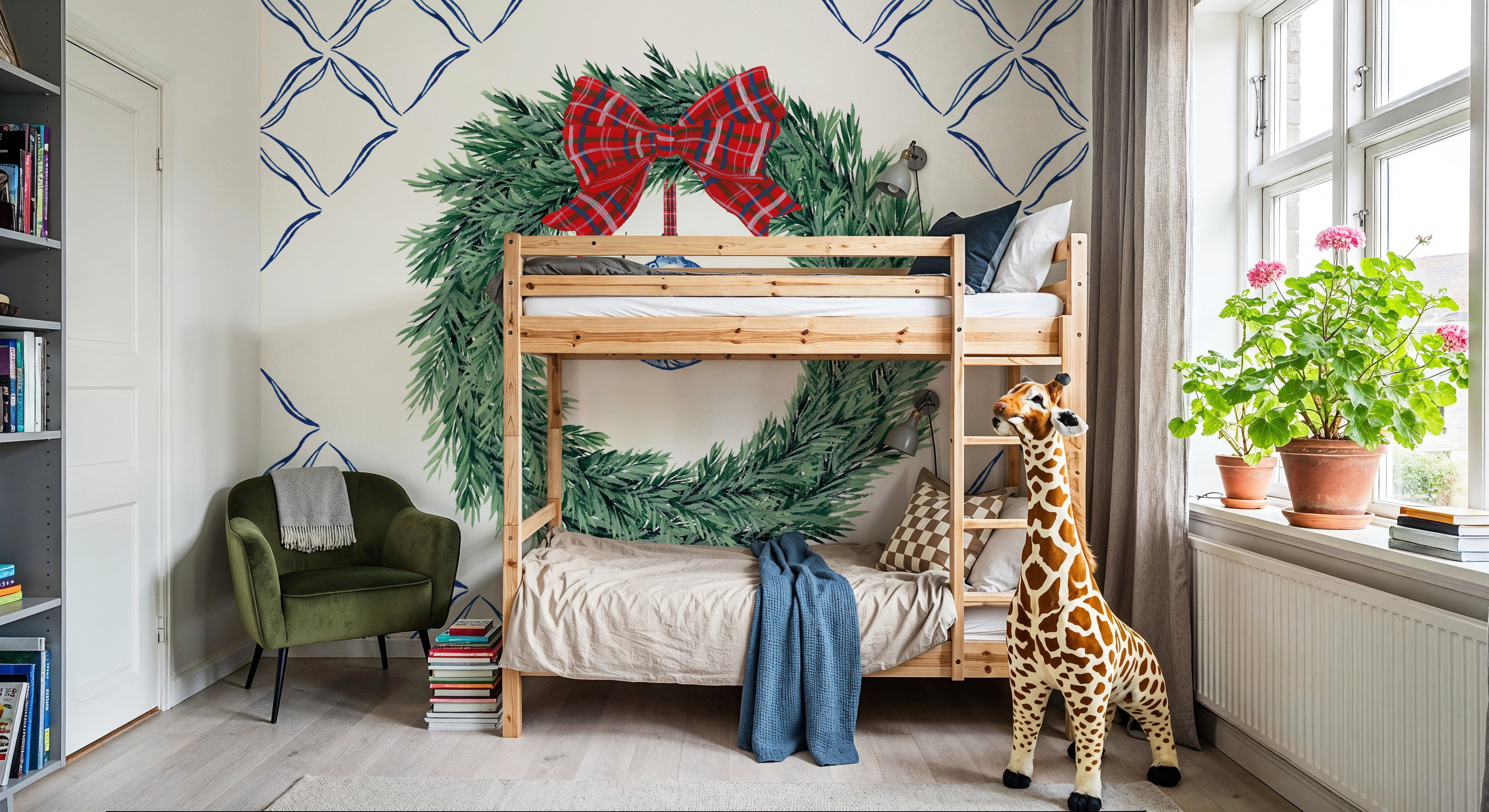 Holiday Tartan and Chinoiserie IV