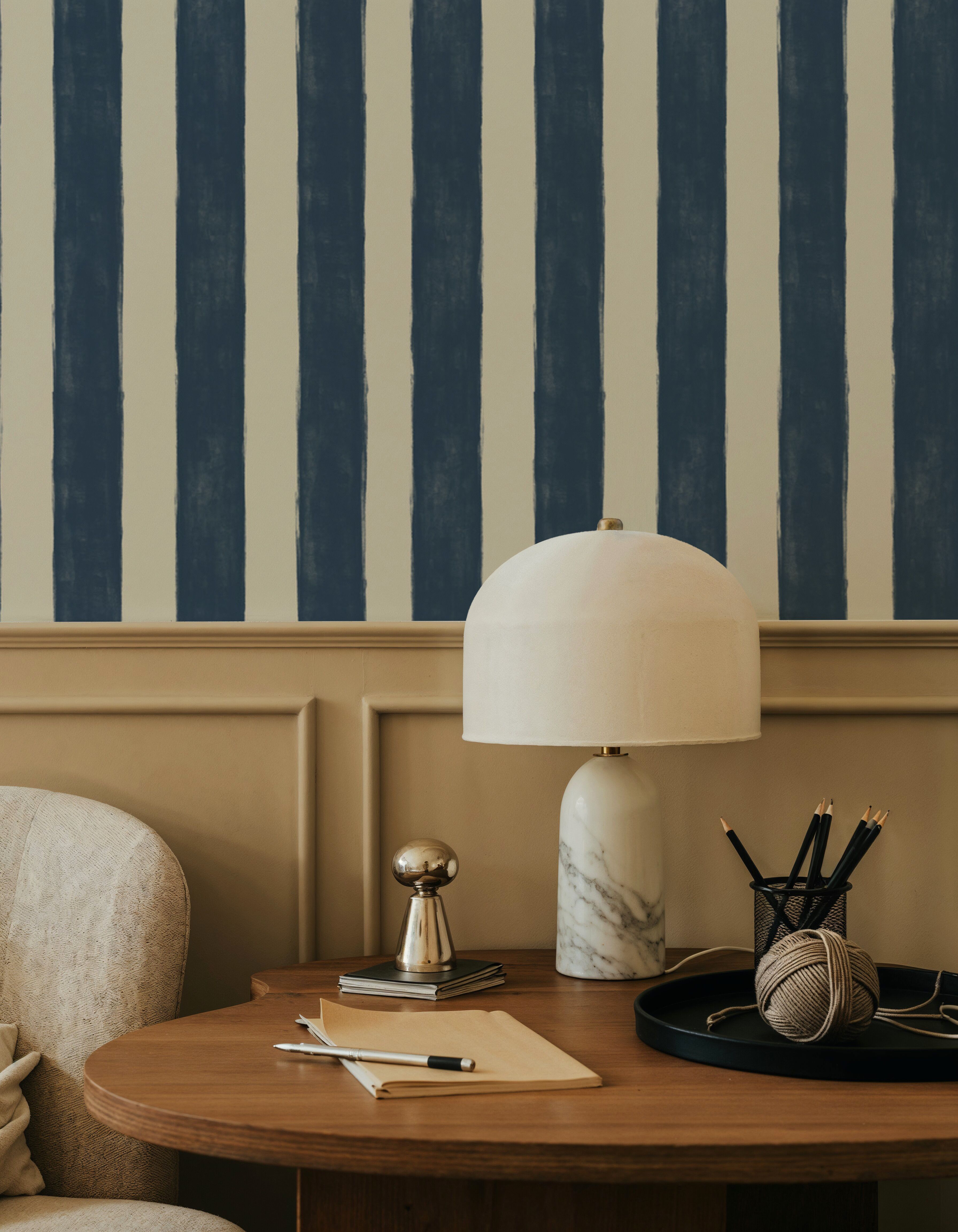 Sino Vertical Lines, Denim