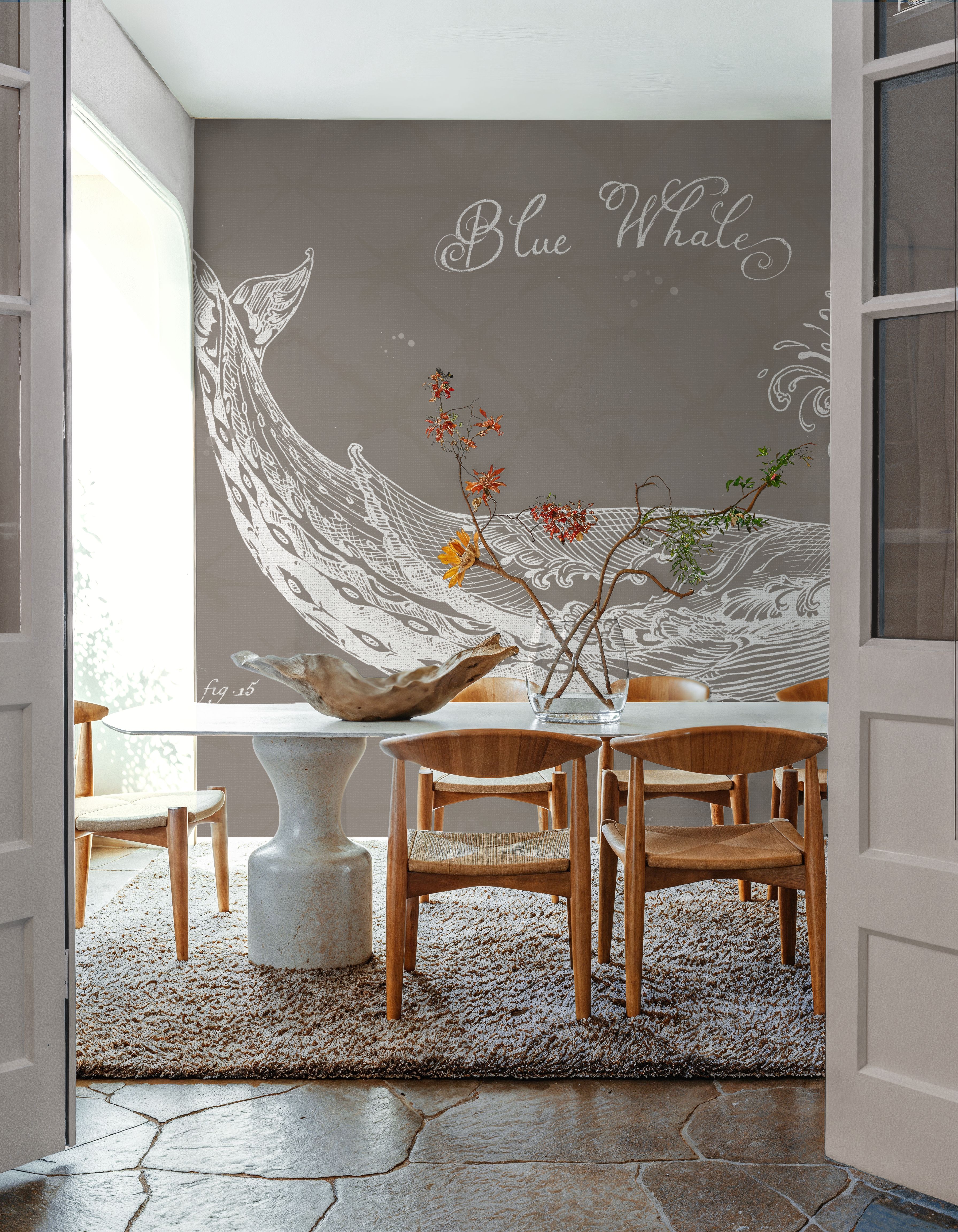 Underwater Life IX Greige