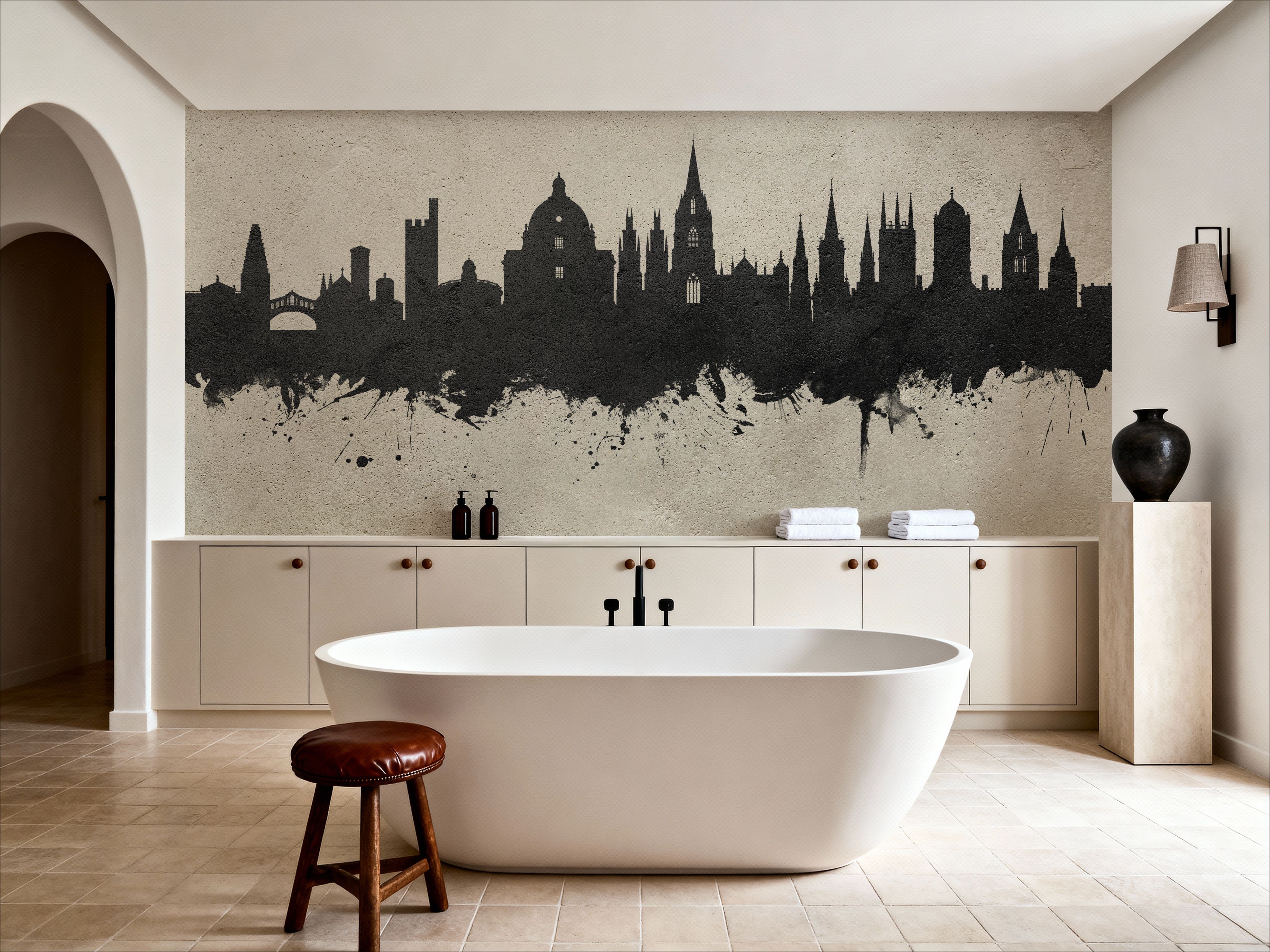 Oxford England Skyline Concrete