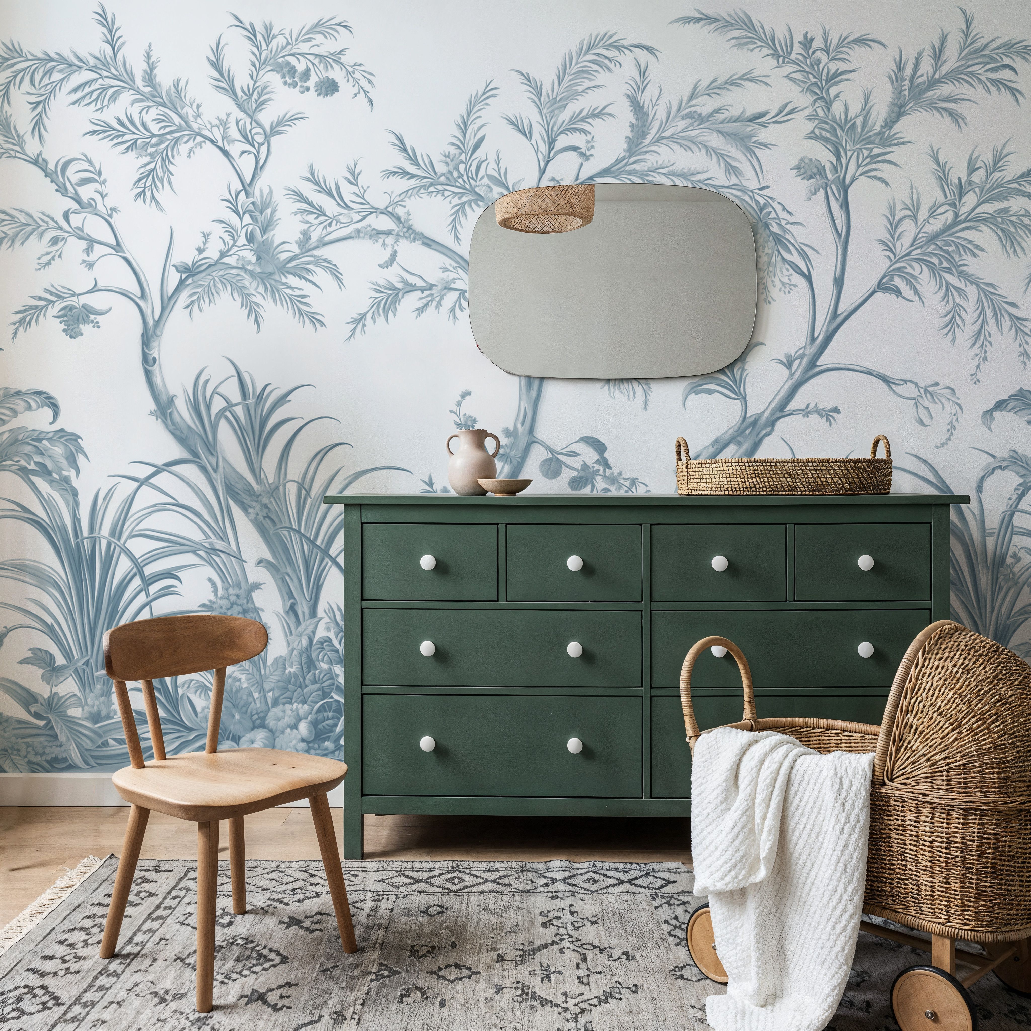 Intricate Garden, Blue