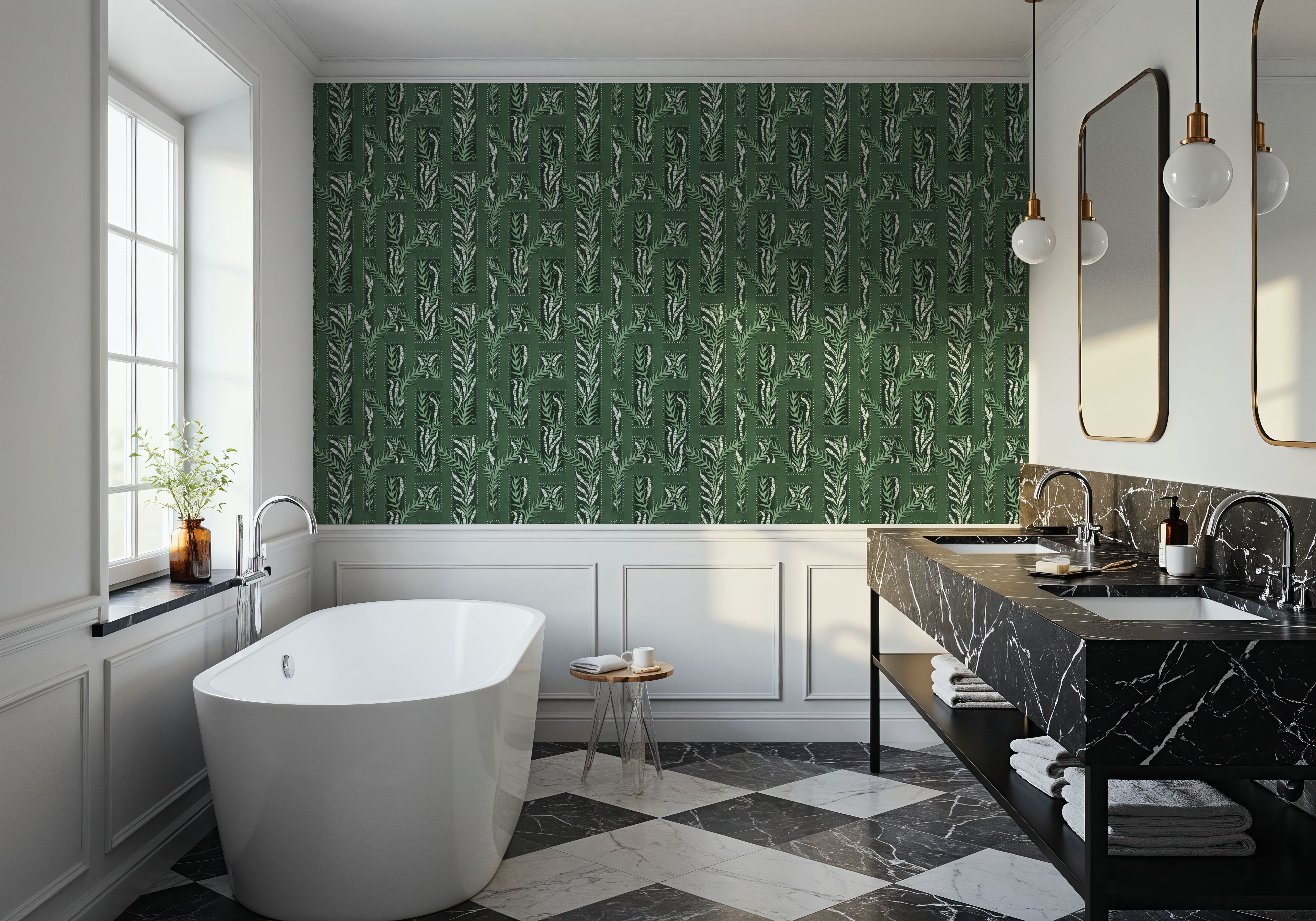 Samarkand Ferns, Juniper Green