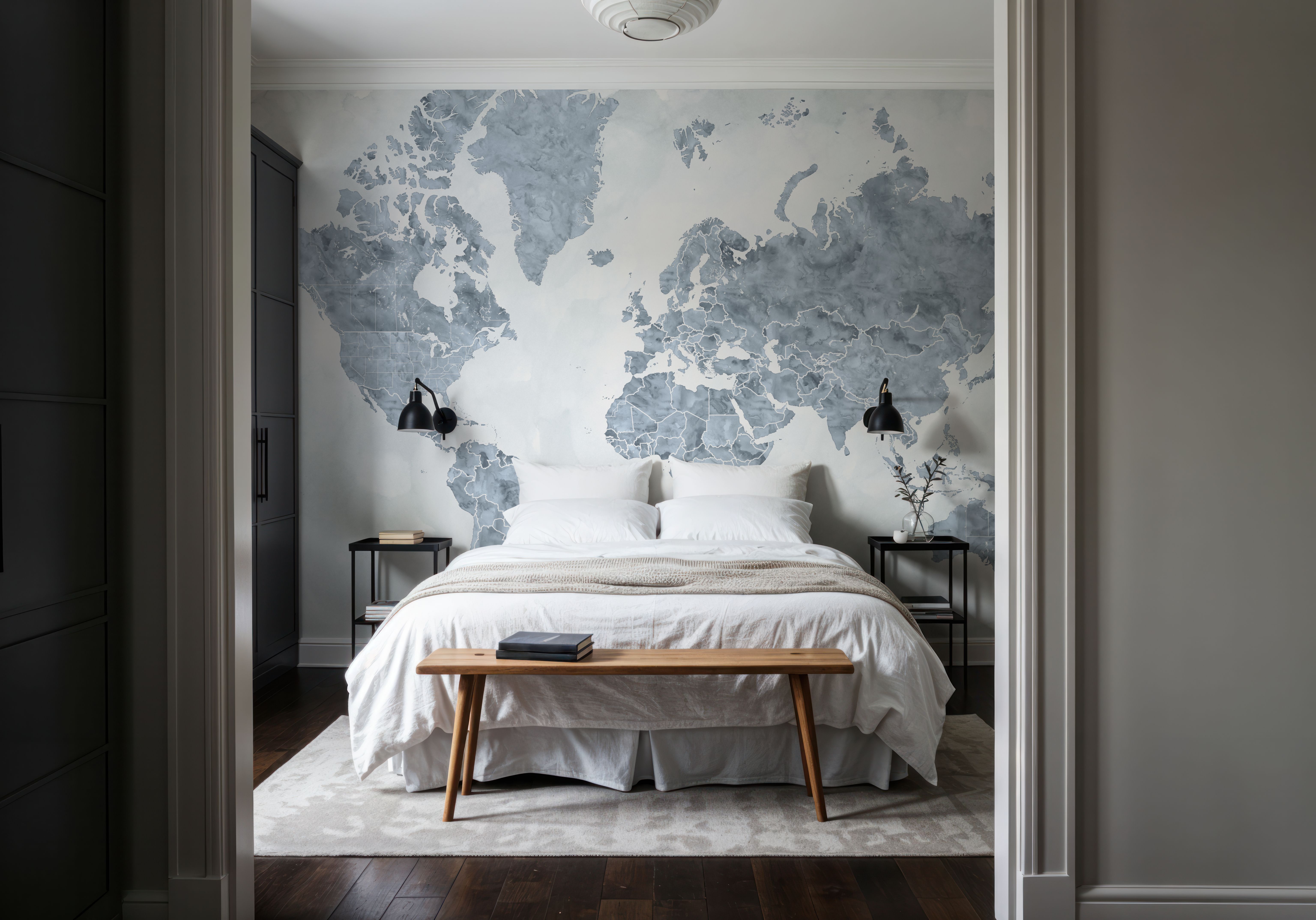 World Map Cities - Jacques